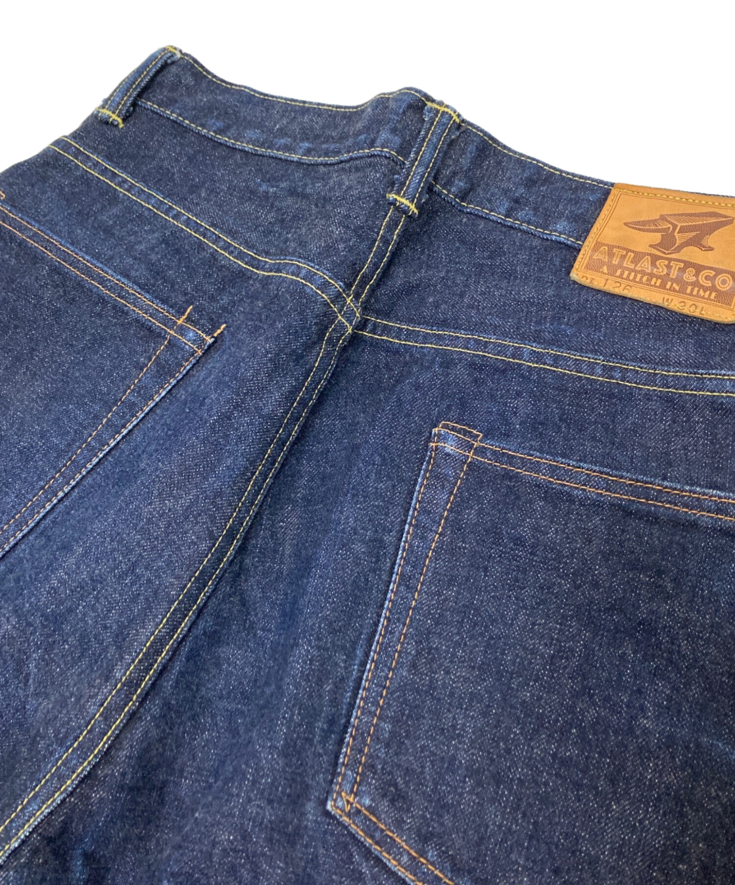 中古・古着通販】ATLAST & CO (アットラスト) デニムパンツ インディゴ