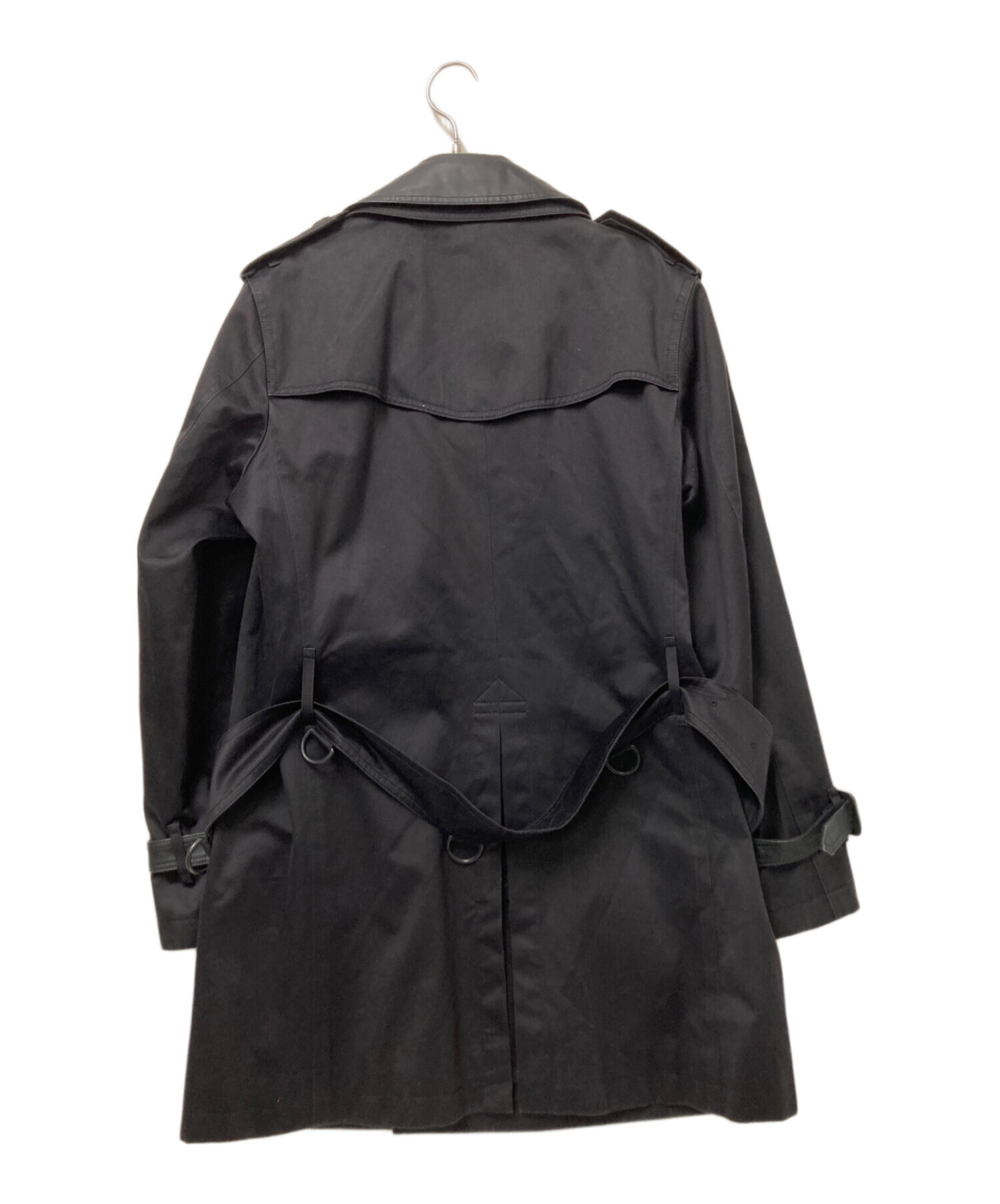 中古・古着通販】BURBERRY LONDON (バーバリーロンドン) レザー切替
