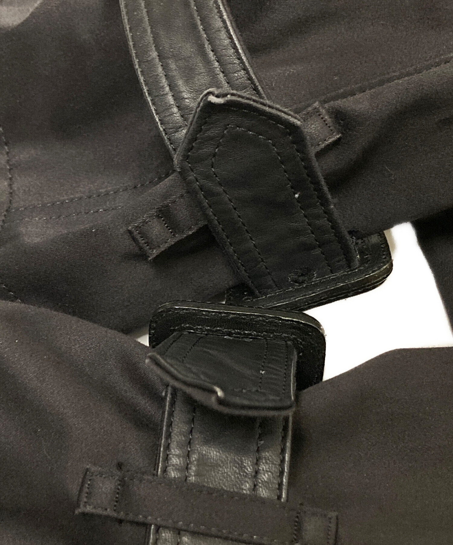 中古・古着通販】BURBERRY LONDON (バーバリーロンドン) レザー切替