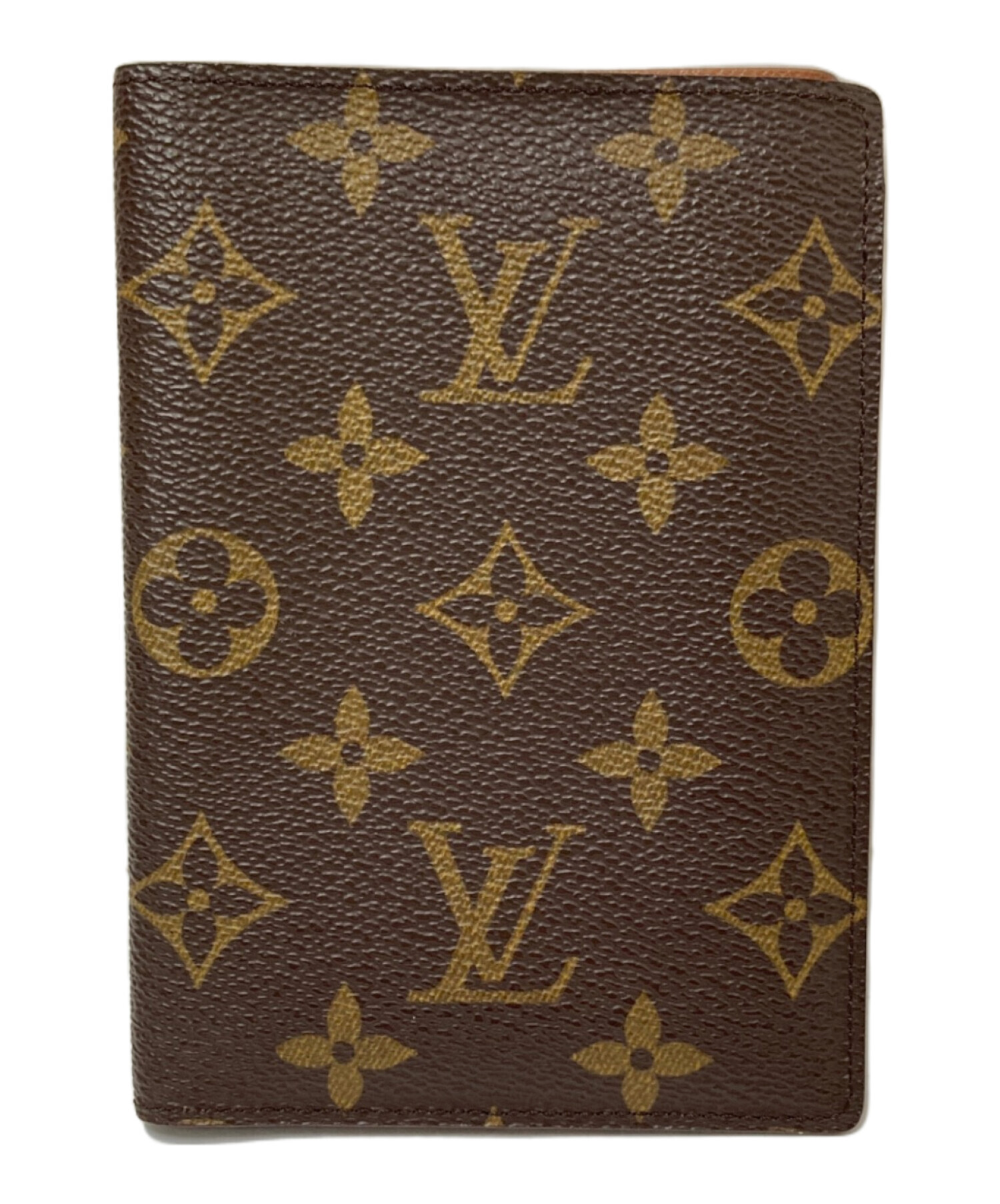 ルイヴィトン モノグラム パスポートケース ラウンドジップ ヴィンテージ 廃盤 中古・古着通販】LOUIS VUITTON (ルイ ヴィトン) パスポートケース