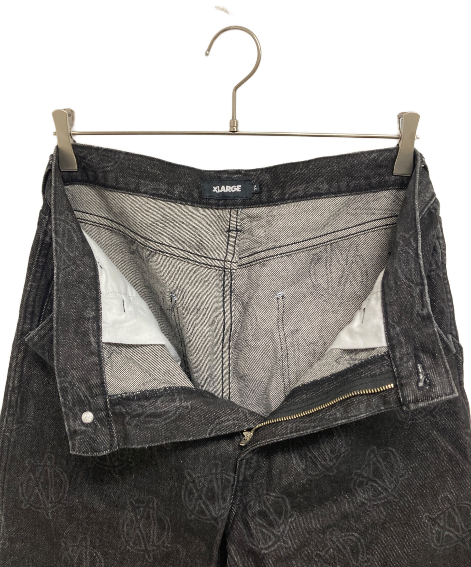 中古・古着通販】X-LARGE (エクストララージ) ALLOVER CIRCLE XL DENIM 