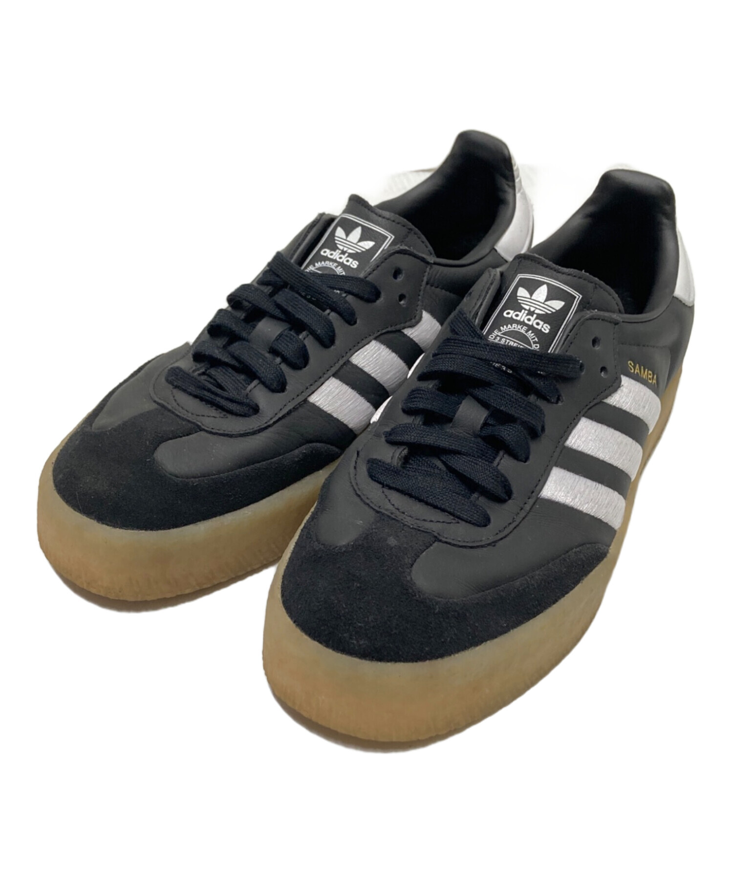 中古・古着通販】adidas (アディダス) ローカットスニーカー ブラック 