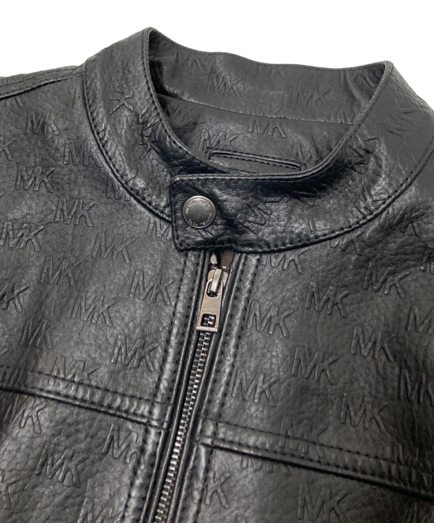 中古・古着通販】MICHAEL KORS (マイケル・コース) モノグラム柄レザー