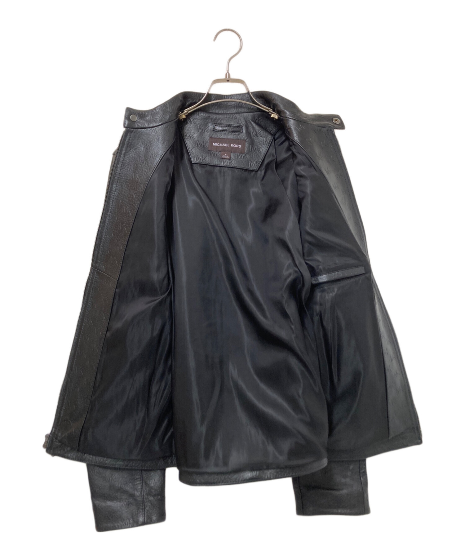 中古・古着通販】MICHAEL KORS (マイケル・コース) モノグラム柄レザー