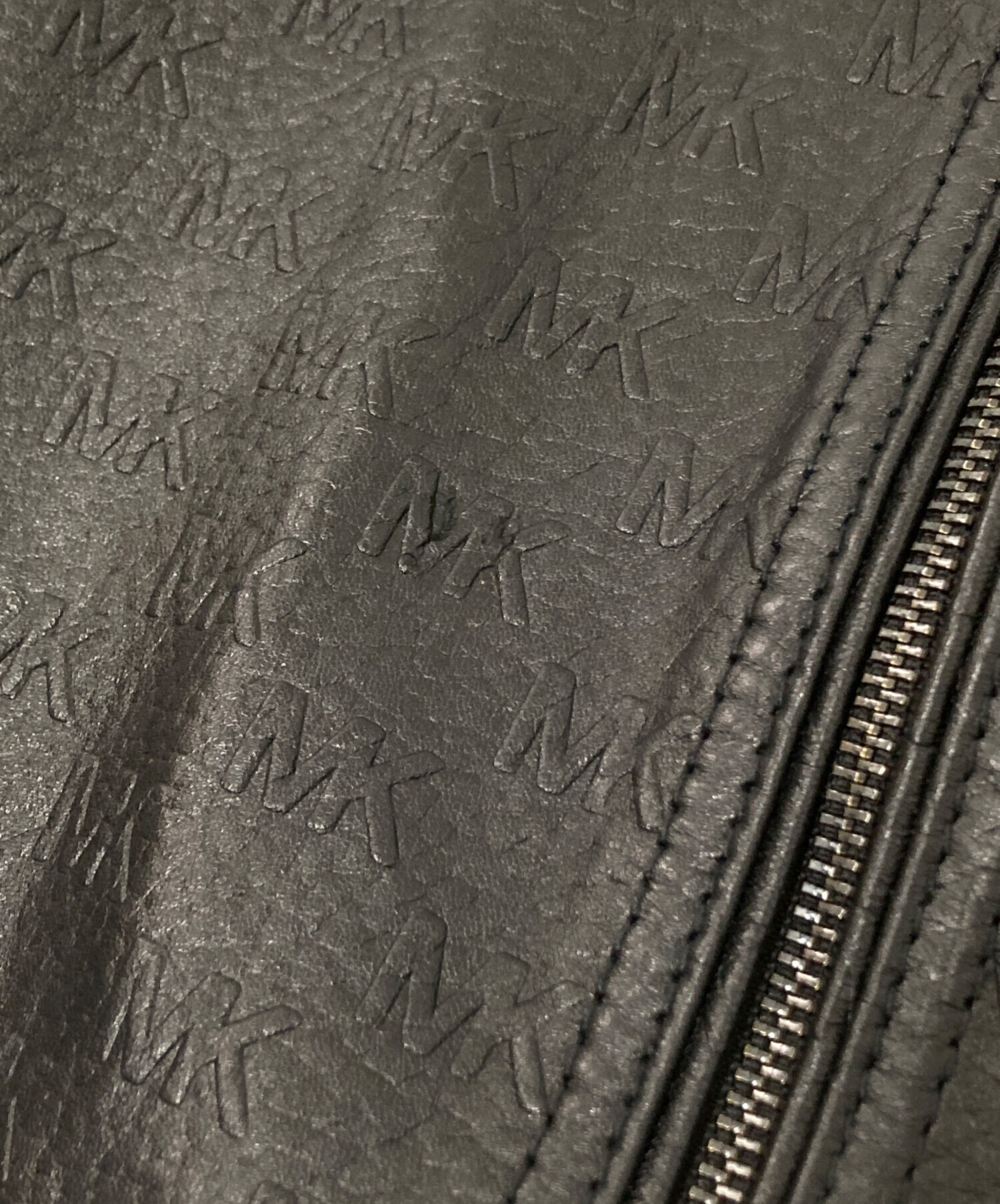 中古・古着通販】MICHAEL KORS (マイケル・コース) モノグラム柄レザー