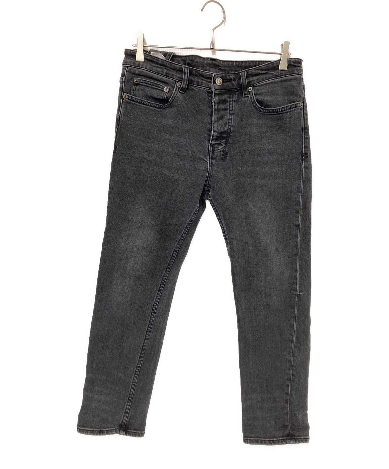 Ksubi スビ ブラック デストロイ ダメージ加工 スキニーデニム 28 中古・古着通販】Ksubi (スビ) デニムスキニーパンツ ブラック サイズ