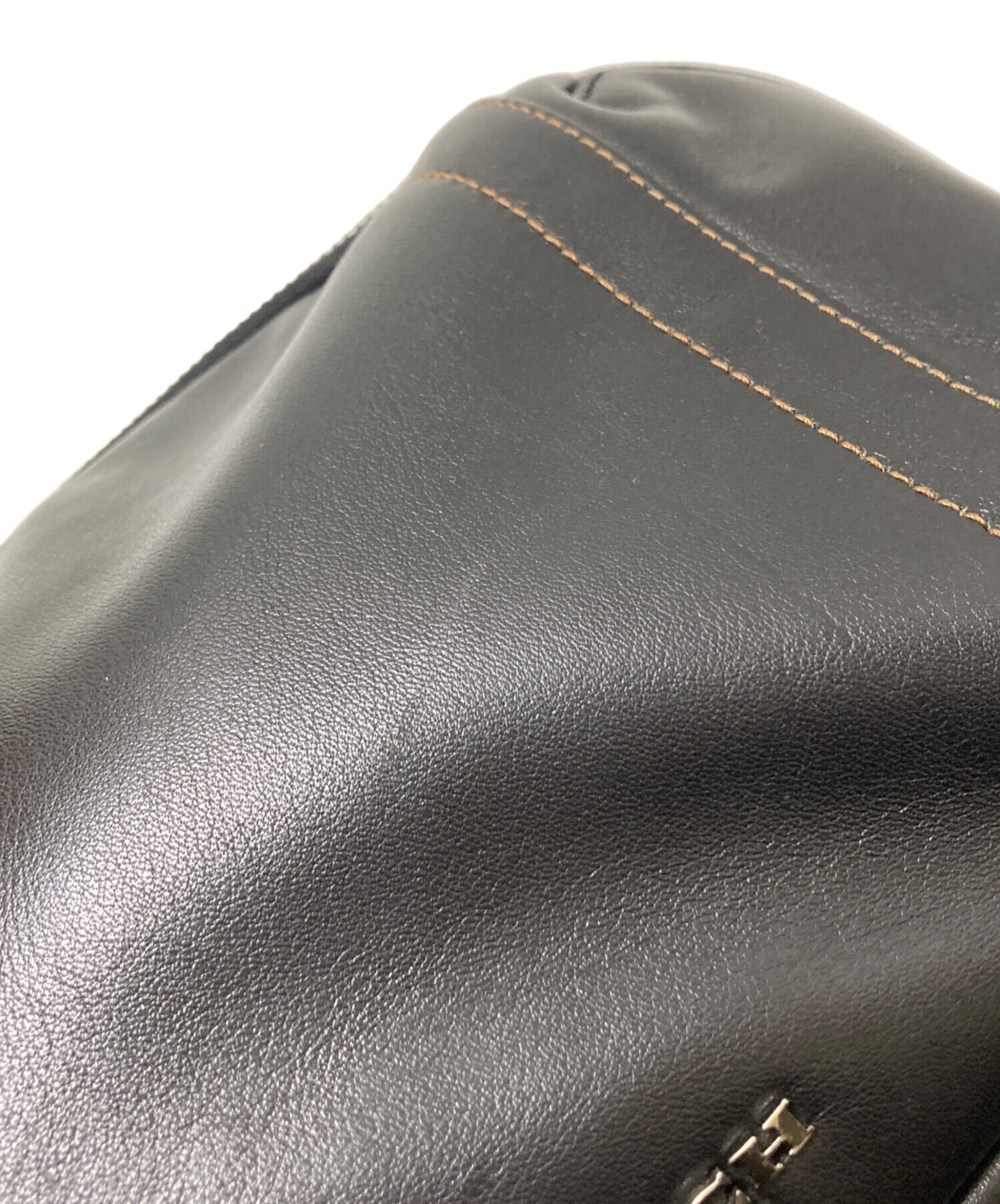 中古・古着通販】COACH (コーチ) ワンショルダーバッグ ブラック