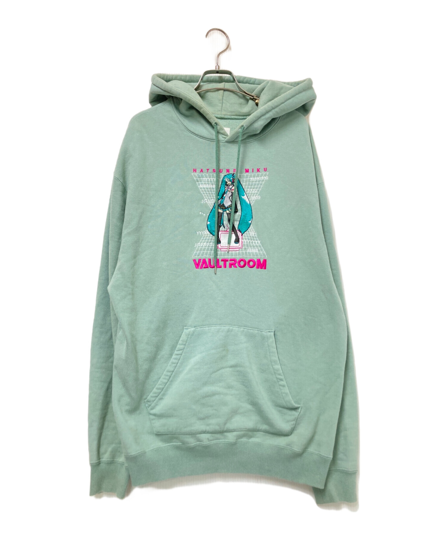【希少】VAULTROOM × HATSUNE MIKU 初音ミク【XL】 L vaultroom × HATSUNE MIKU HOODIE 初音ミク XL size VR × HATSUNE