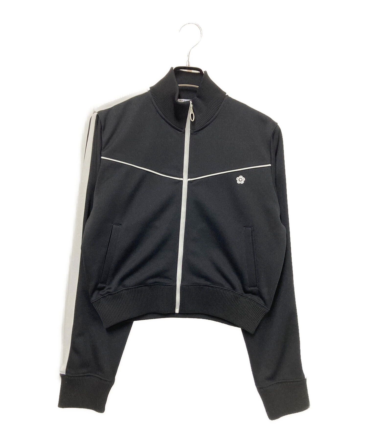 LILY BROWN × MARY QUANT ブラック ジャージ 中古・古着通販】Lily Brown (リリーブラウン) MARY QUANT