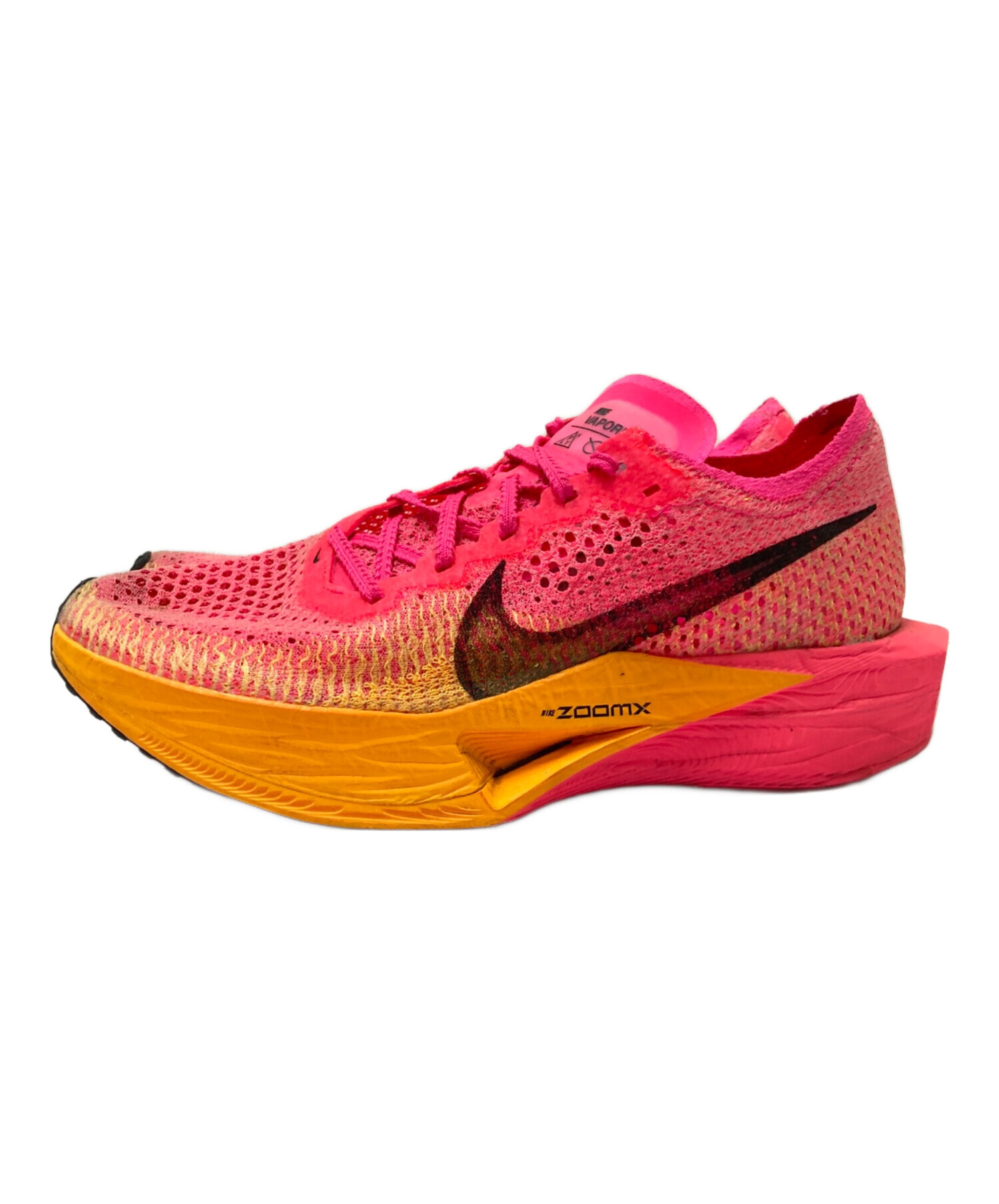 中古・古着通販】NIKE (ナイキ) ZOOMX VAPORFLY NEXT% 3 ピンク サイズ 