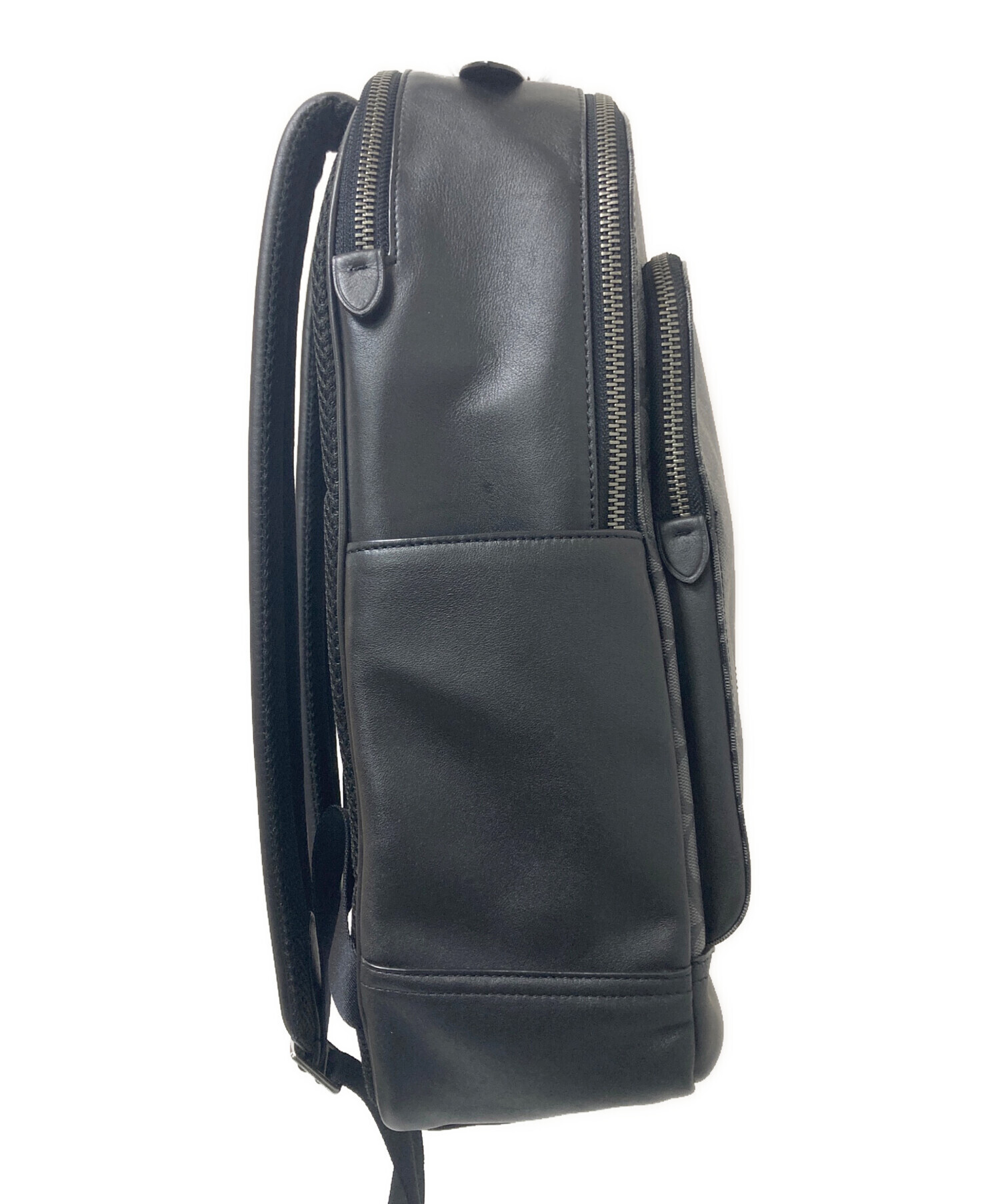 【未使用品】COACH リュック バックパック シグネチャー C7673 公式】COACH – コーチ | ヒッチ バックパック シグネチャー キャンバス
