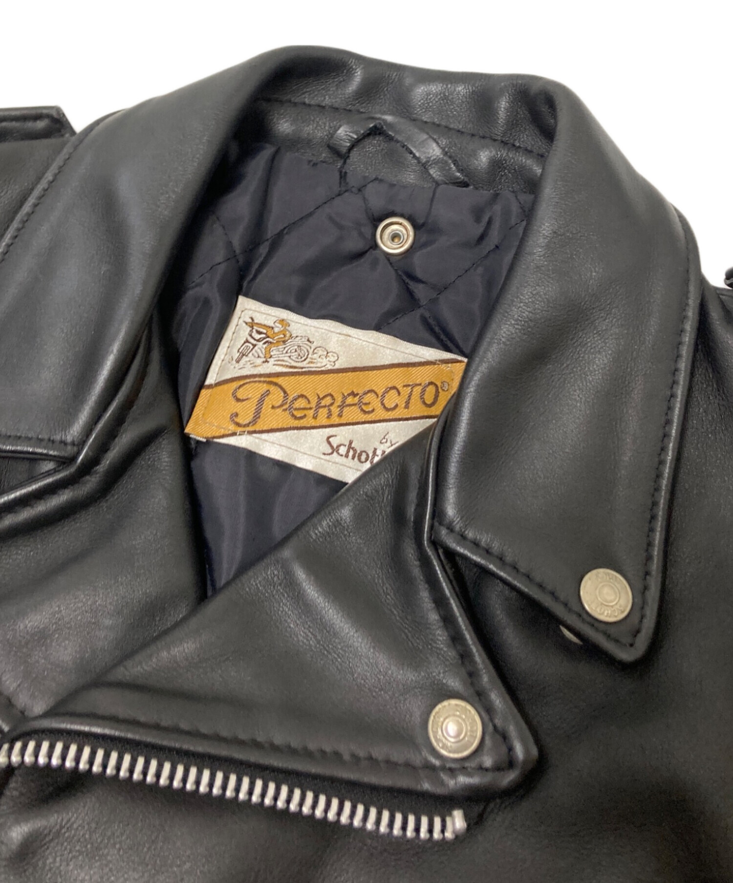 中古・古着通販】Schott (ショット) 618ダブルライダースジャケット