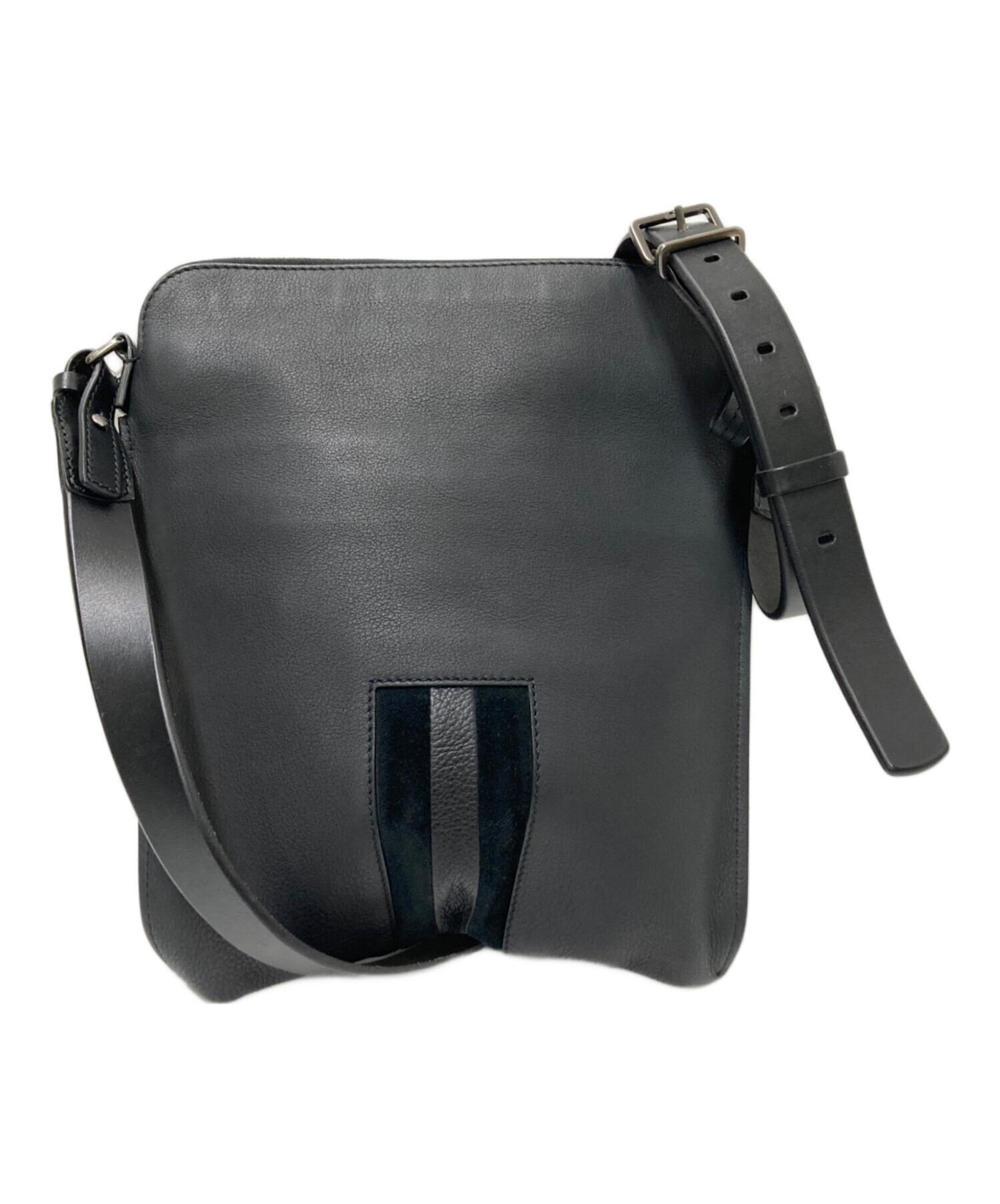 中古・古着通販】BALLY (バリー) ショルダーバッグ ブラック サイズ