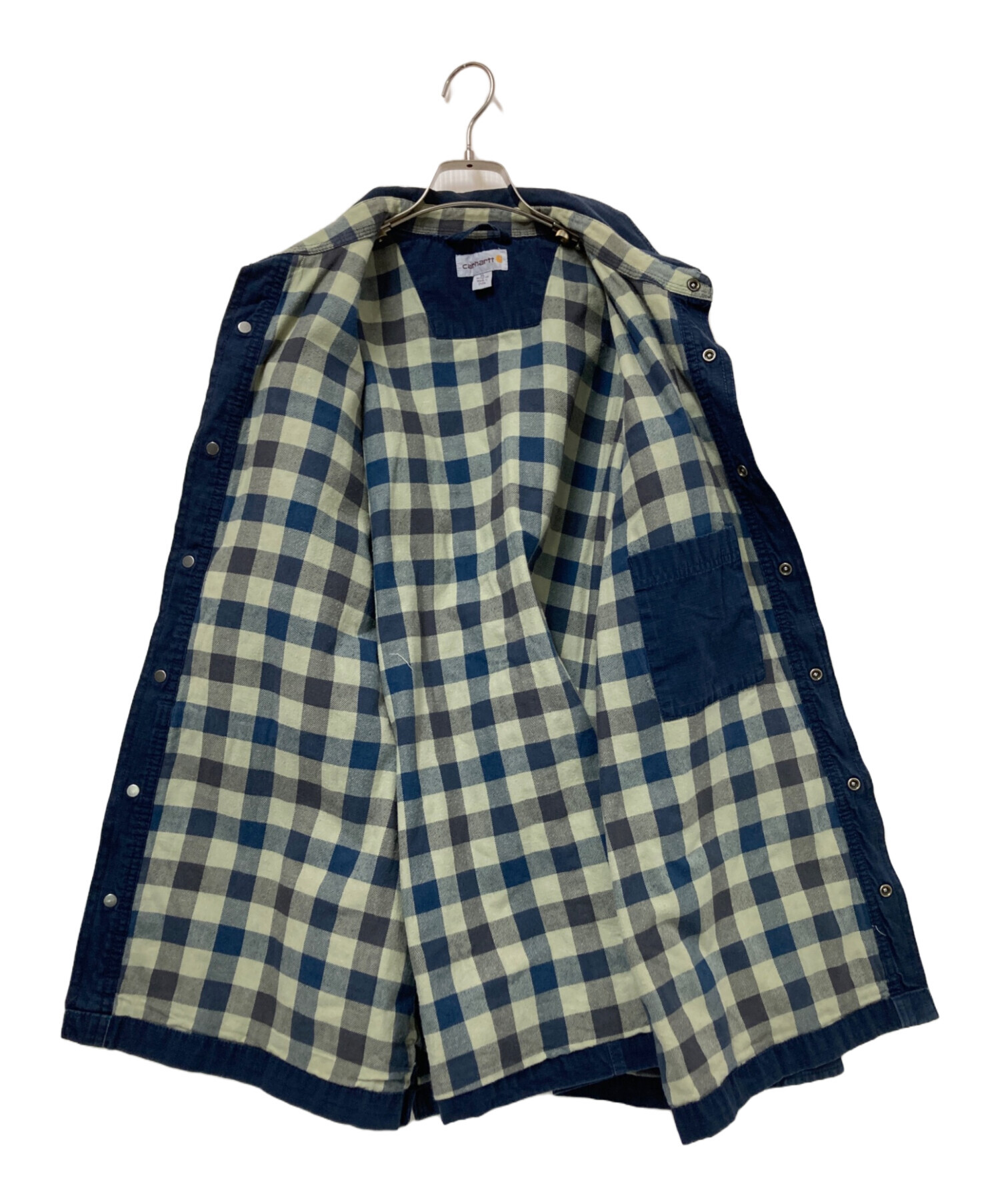 中古・古着通販】CarHartt (カーハート) カバーオール ネイビー サイズ