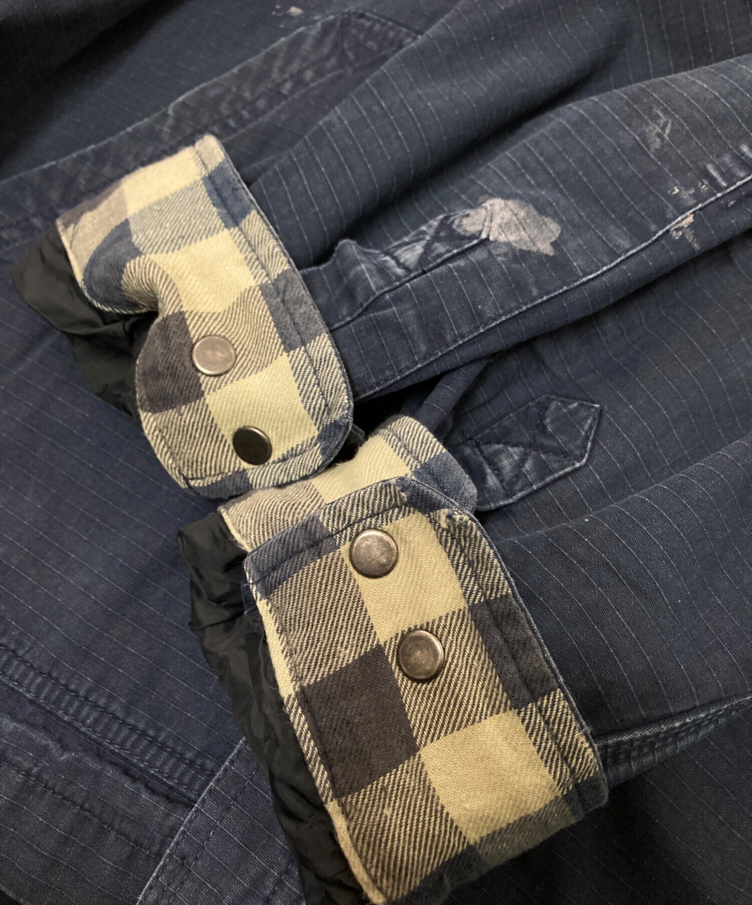 中古・古着通販】CarHartt (カーハート) カバーオール ネイビー サイズ