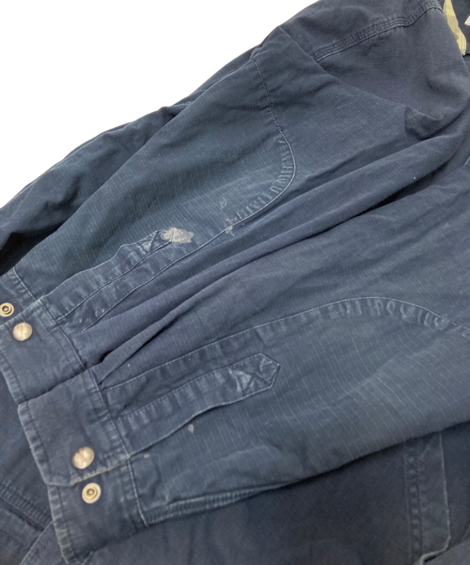 中古・古着通販】CarHartt (カーハート) カバーオール ネイビー サイズ