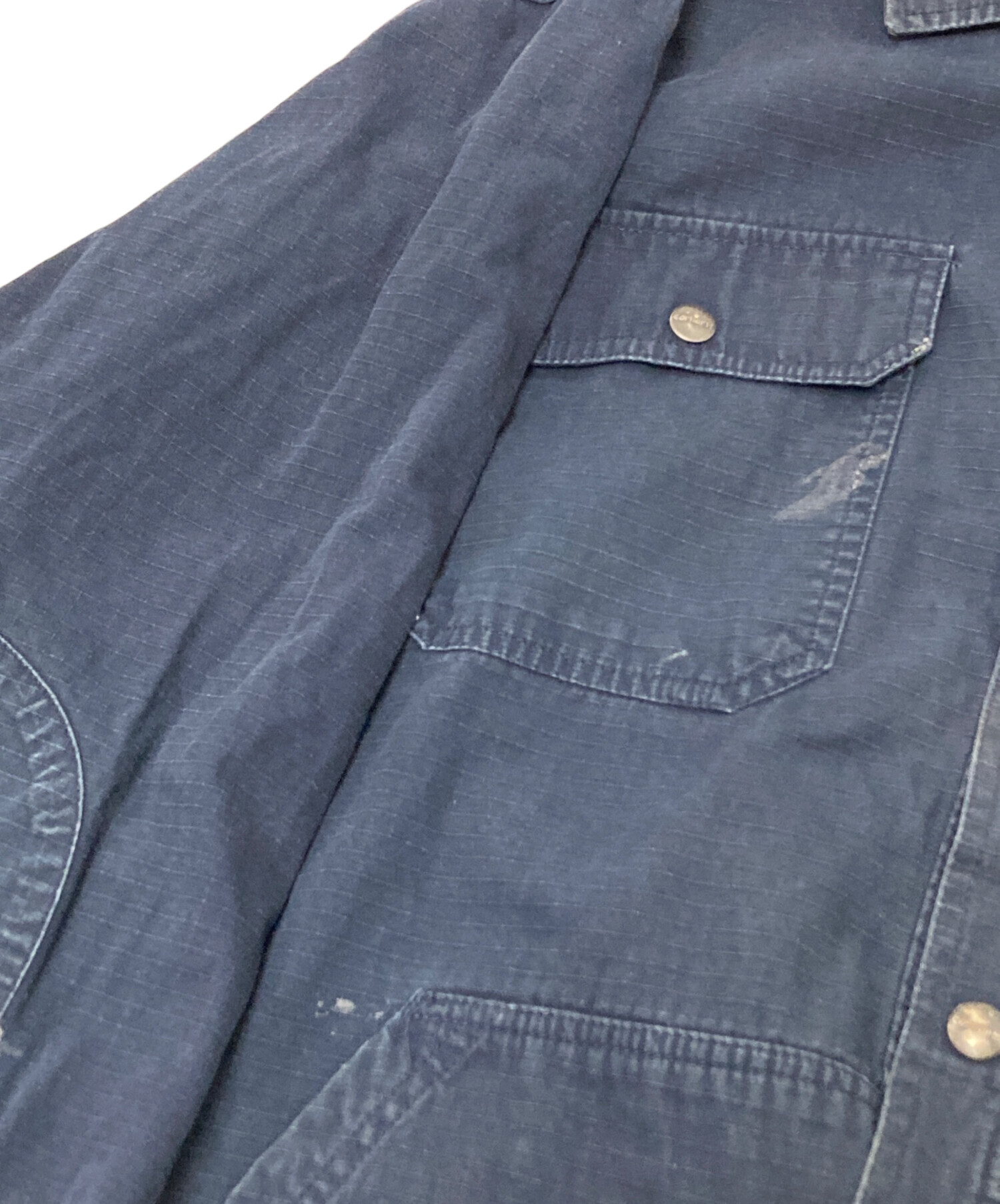 中古・古着通販】CarHartt (カーハート) カバーオール ネイビー サイズ