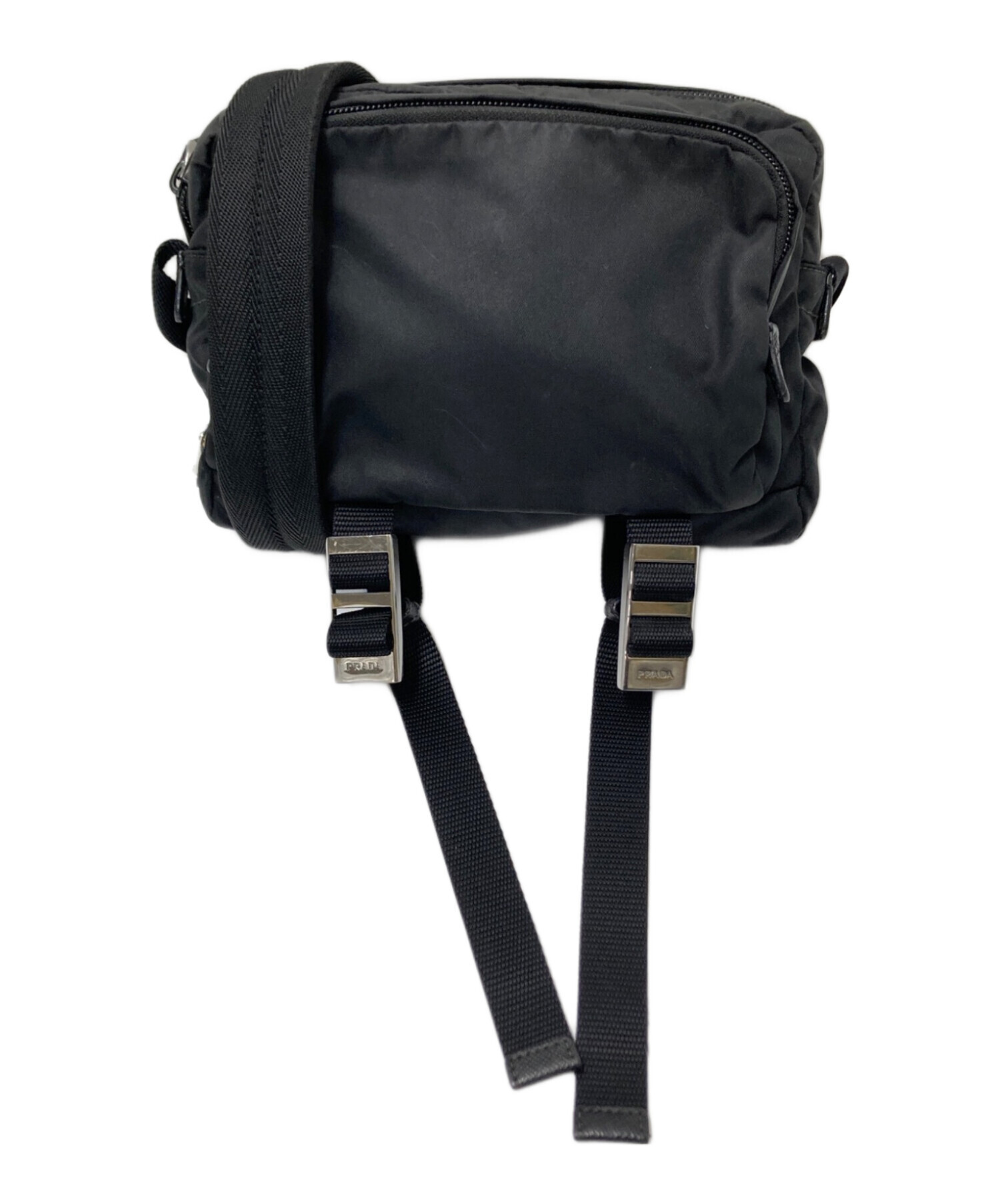 中古・古着通販】PRADA (プラダ) ショルダーバッグ ブラック サイズ