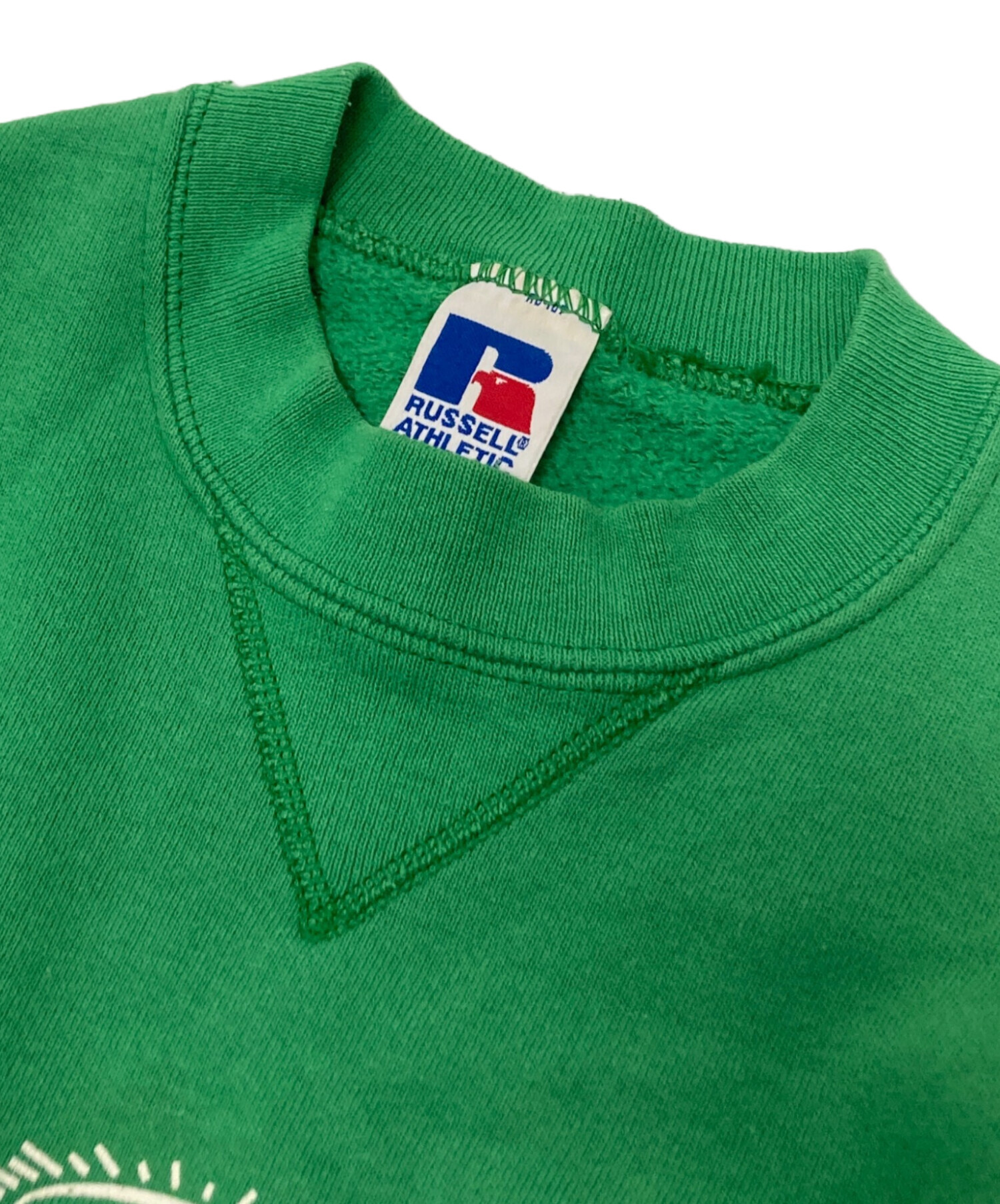 Ā*e様 60s Russell ワシントン リブライン グリーン スウェット 中古・古着通販】RUSSELL ATHLETIC (ラッセルアスレチック) 90s