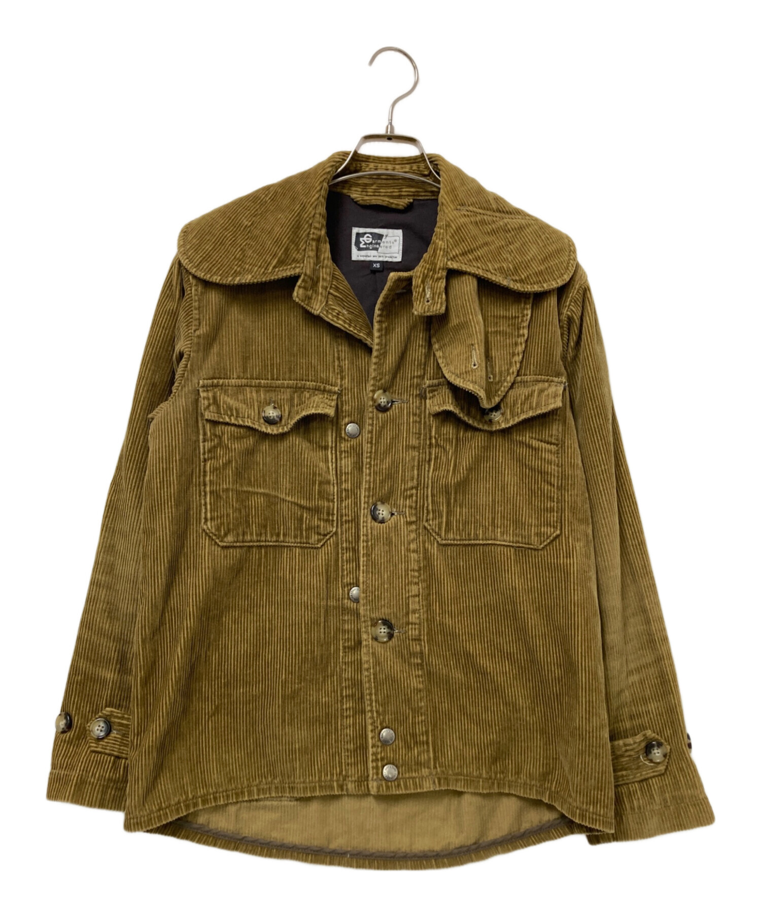 RANDT New York コーデュロイジャケット ブラウン M ガーメンツ 中古・古着通販】Engineered Garments (エンジニアド ガーメンツ