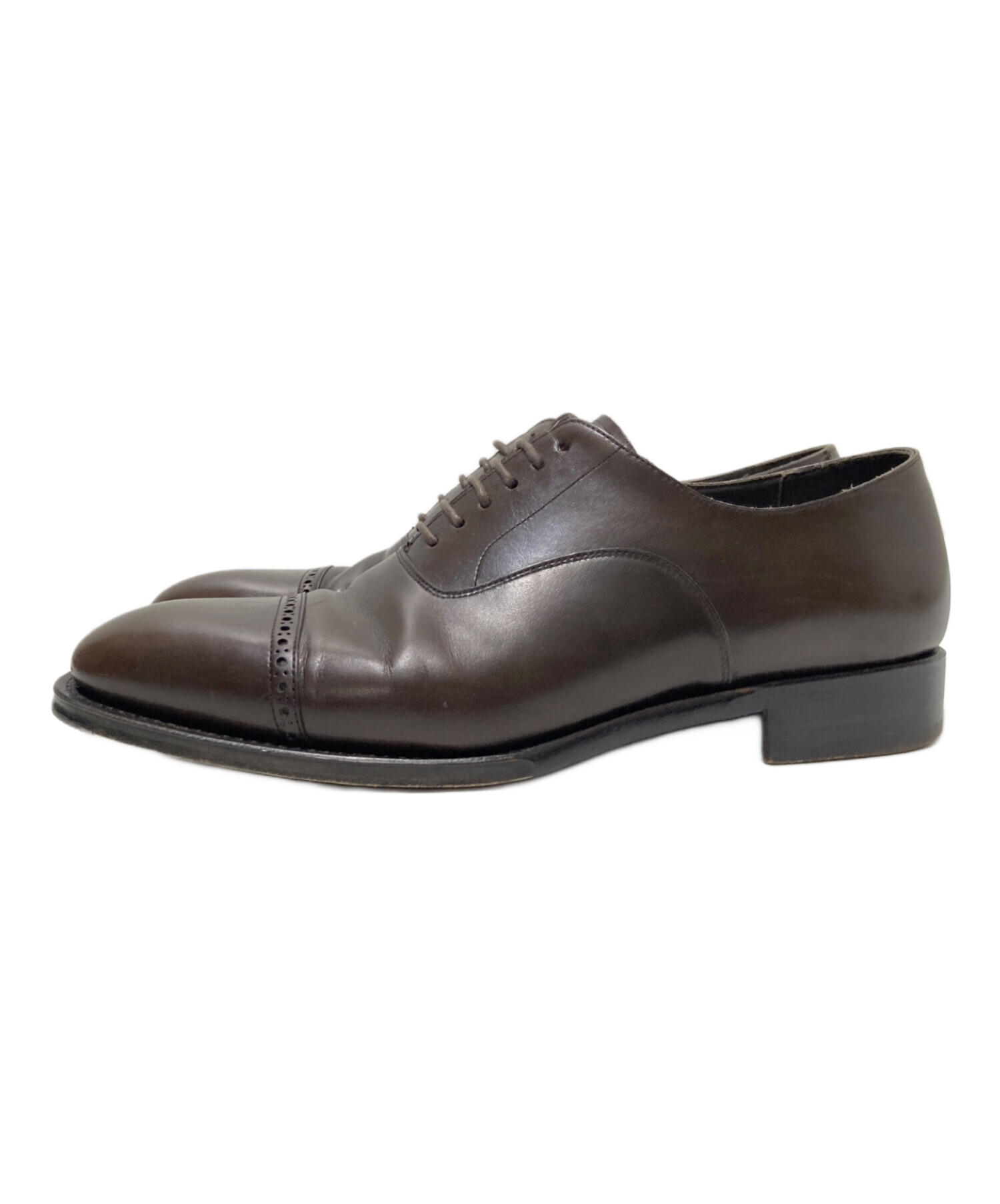 ta1825様　ペルフェット ドレスシューズ 中古・古着通販】Perfetto (ペルフェット) ドレスシューズ ブラウン