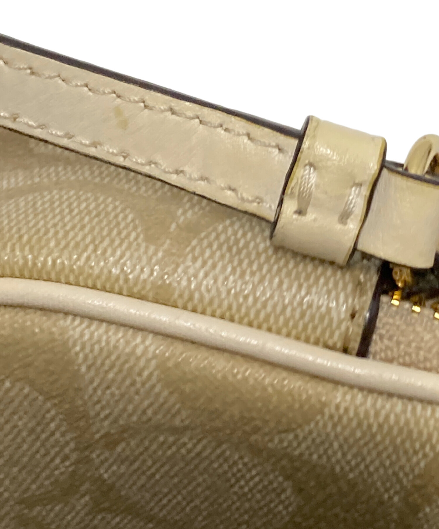 中古・古着通販】COACH (コーチ) ショルダーバッグ ベージュ サイズ