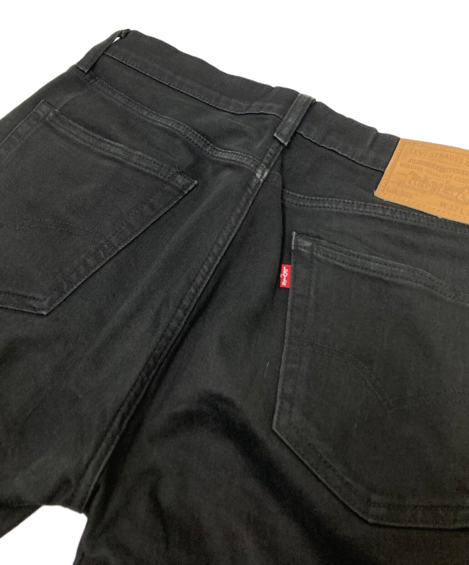 中古・古着通販】LEVI'S (リーバイス) 505ブラックデニムパンツ