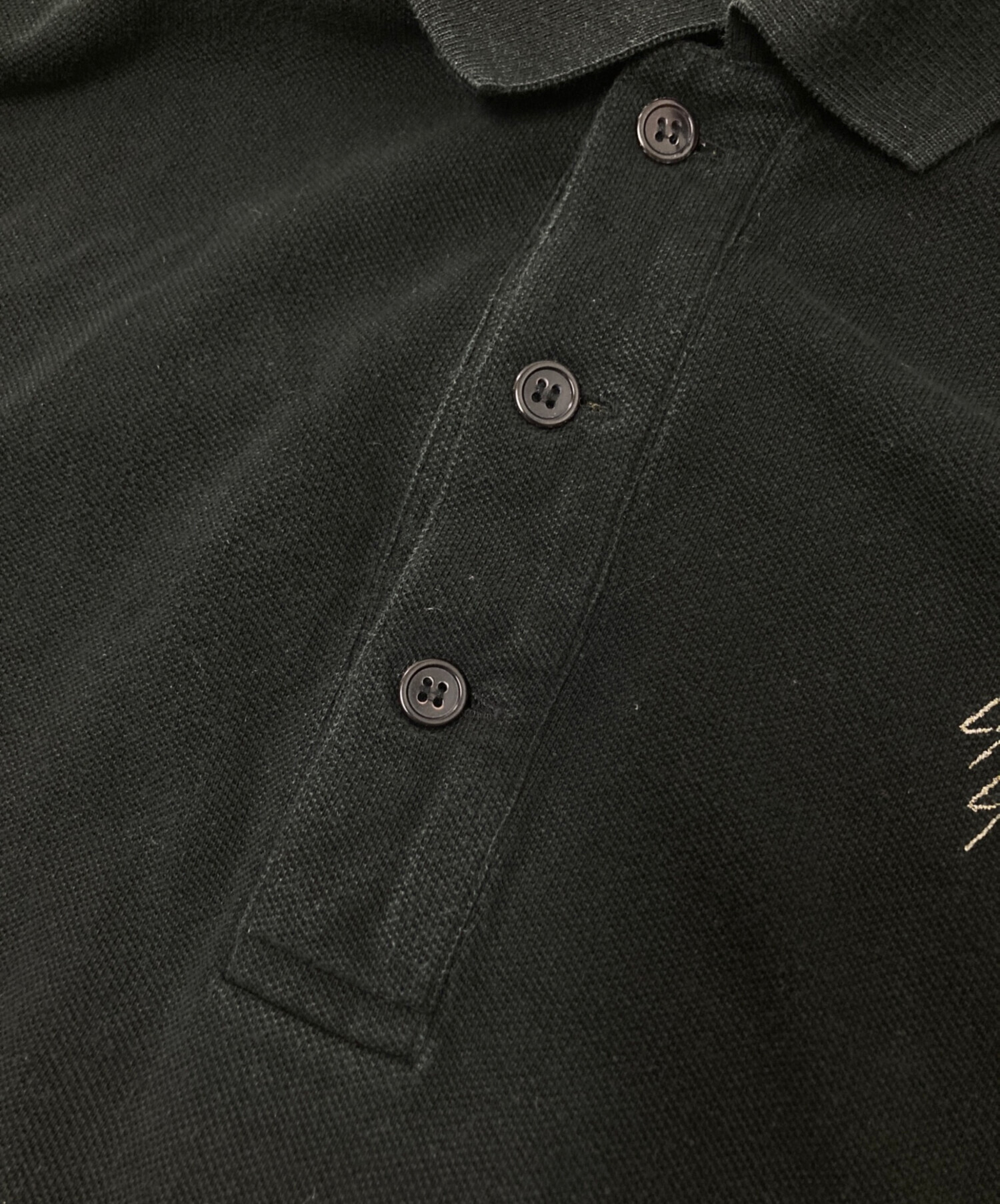 Y-3 ヨウジ ヤマモト ワンポイントロゴ ポロシャツ Y-3 ワイスリー ヨウジヤマモト Yohji Yamamoto ポロシャツ - メルカリ