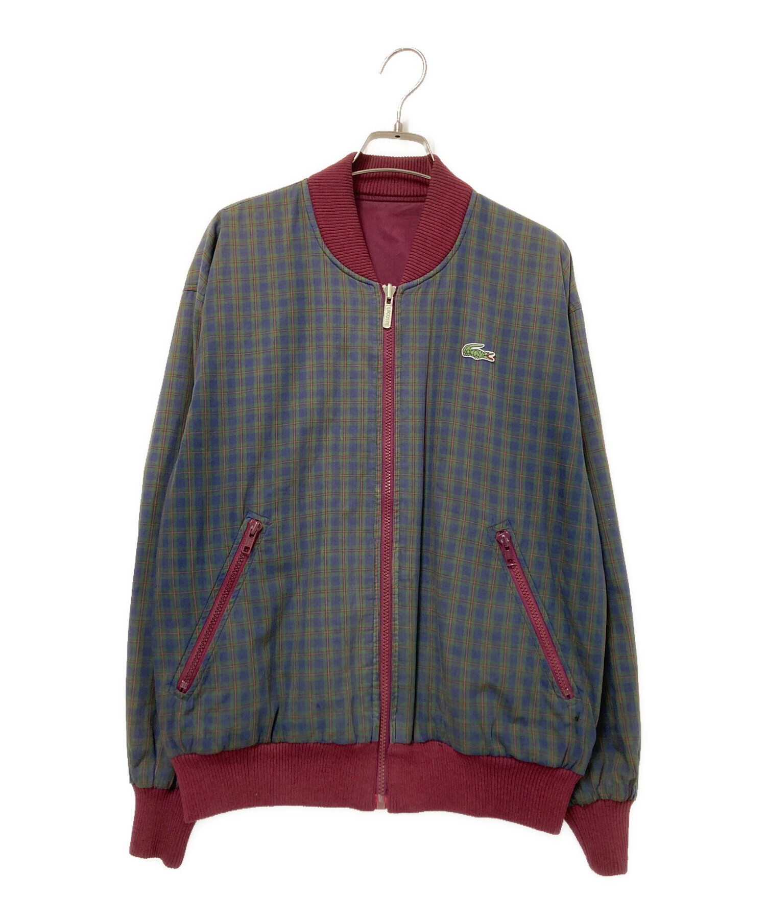 【タグ付未使用】MLサイズ　ラコステ　リバーシブル　ジャケットコート LACOSTE（ラコステ） キルティング リバーシブル メンズ アウター ジャケット・アウター