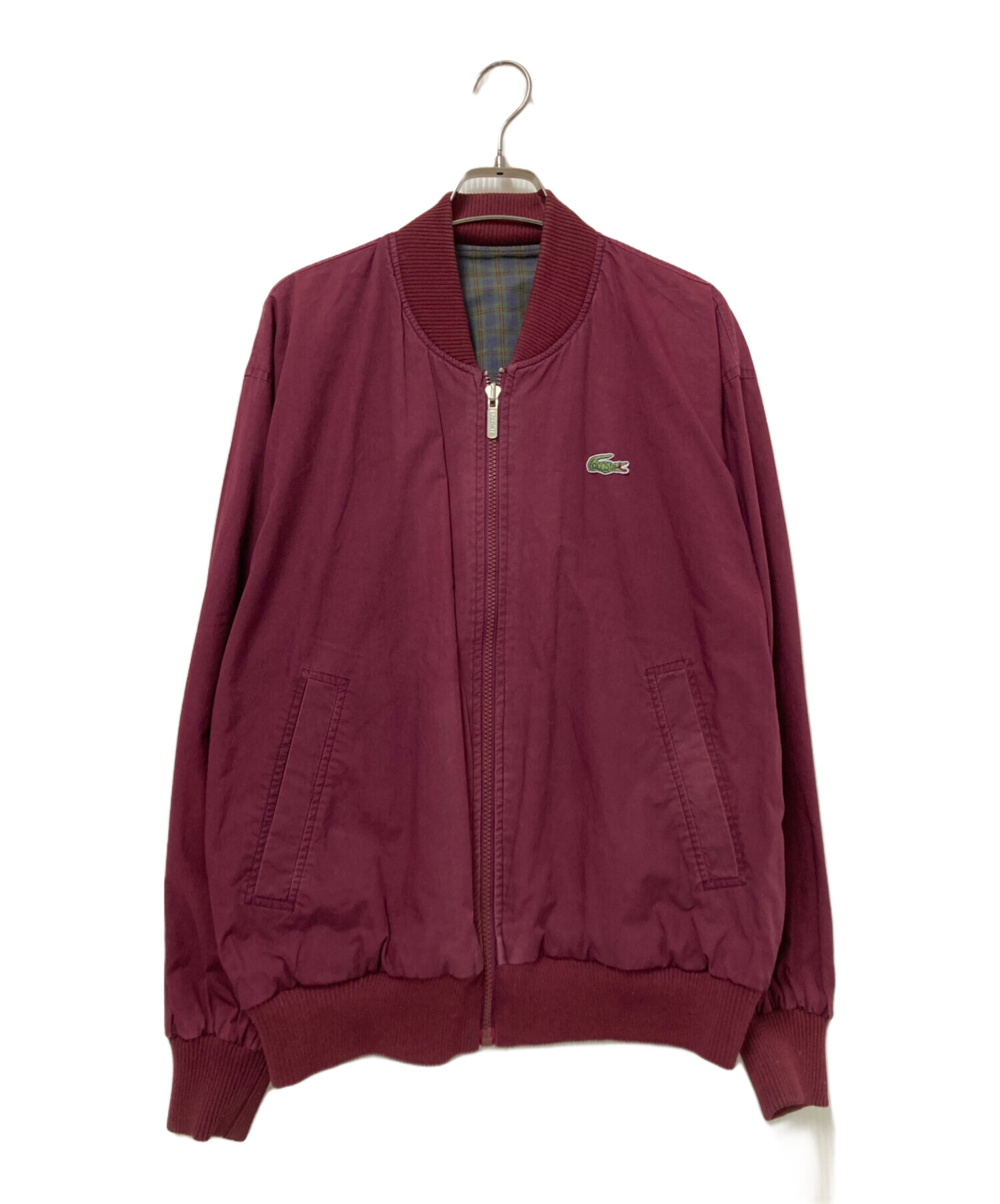 【タグ付未使用】MLサイズ　ラコステ　リバーシブル　ジャケットコート 中古・古着通販】LACOSTE (ラコステ) リバーシブルジャケット ネイビー