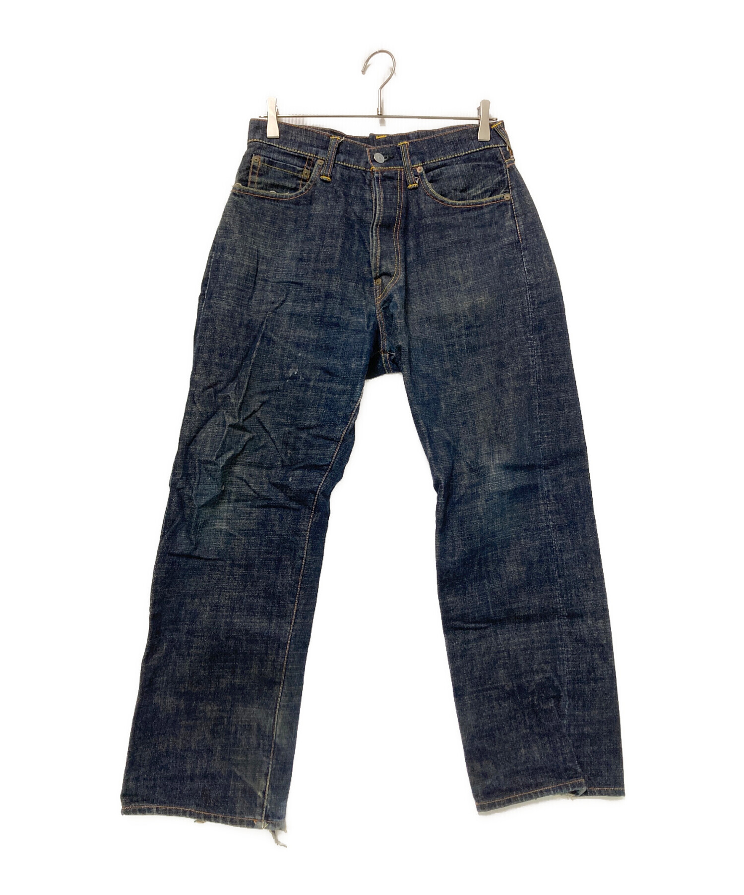 中古・古着通販】EVISU (エヴィス) カモメ・虎刺繍デニムパンツ