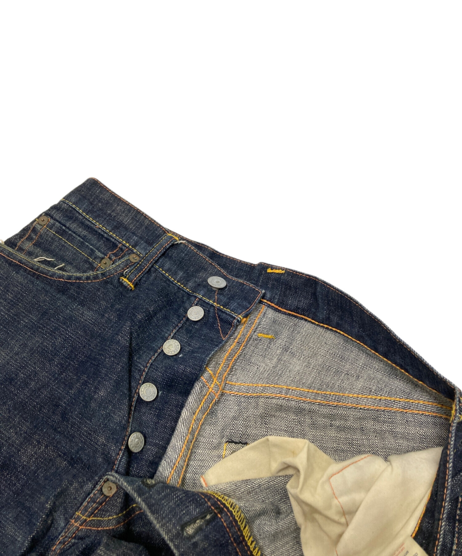 中古・古着通販】EVISU (エヴィス) カモメ・虎刺繍デニムパンツ