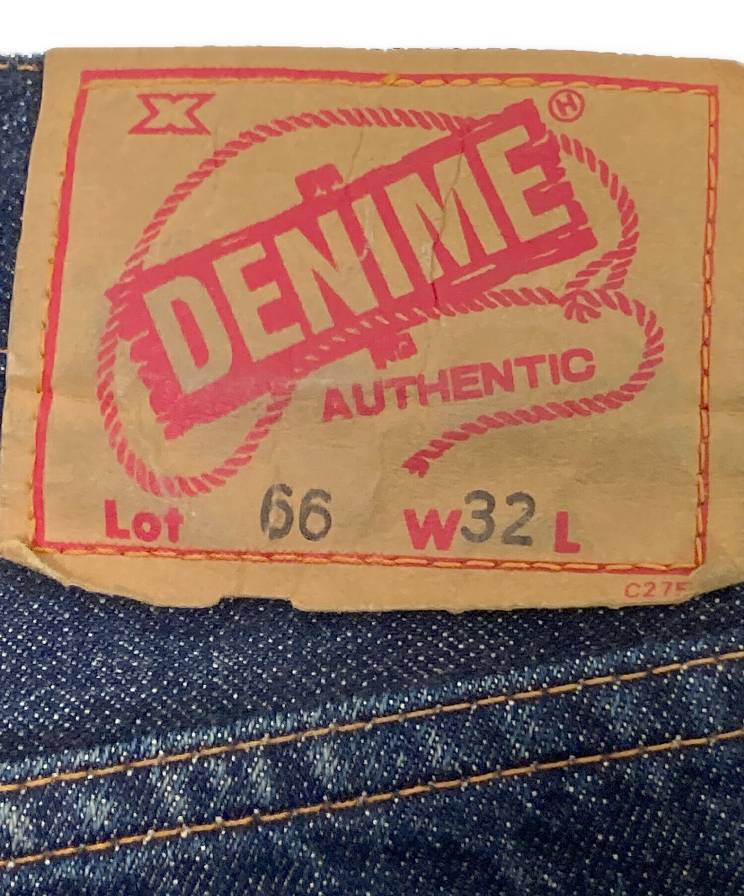 中古・古着通販】DENIME (ドゥニーム) セルビッチデニムパンツ 