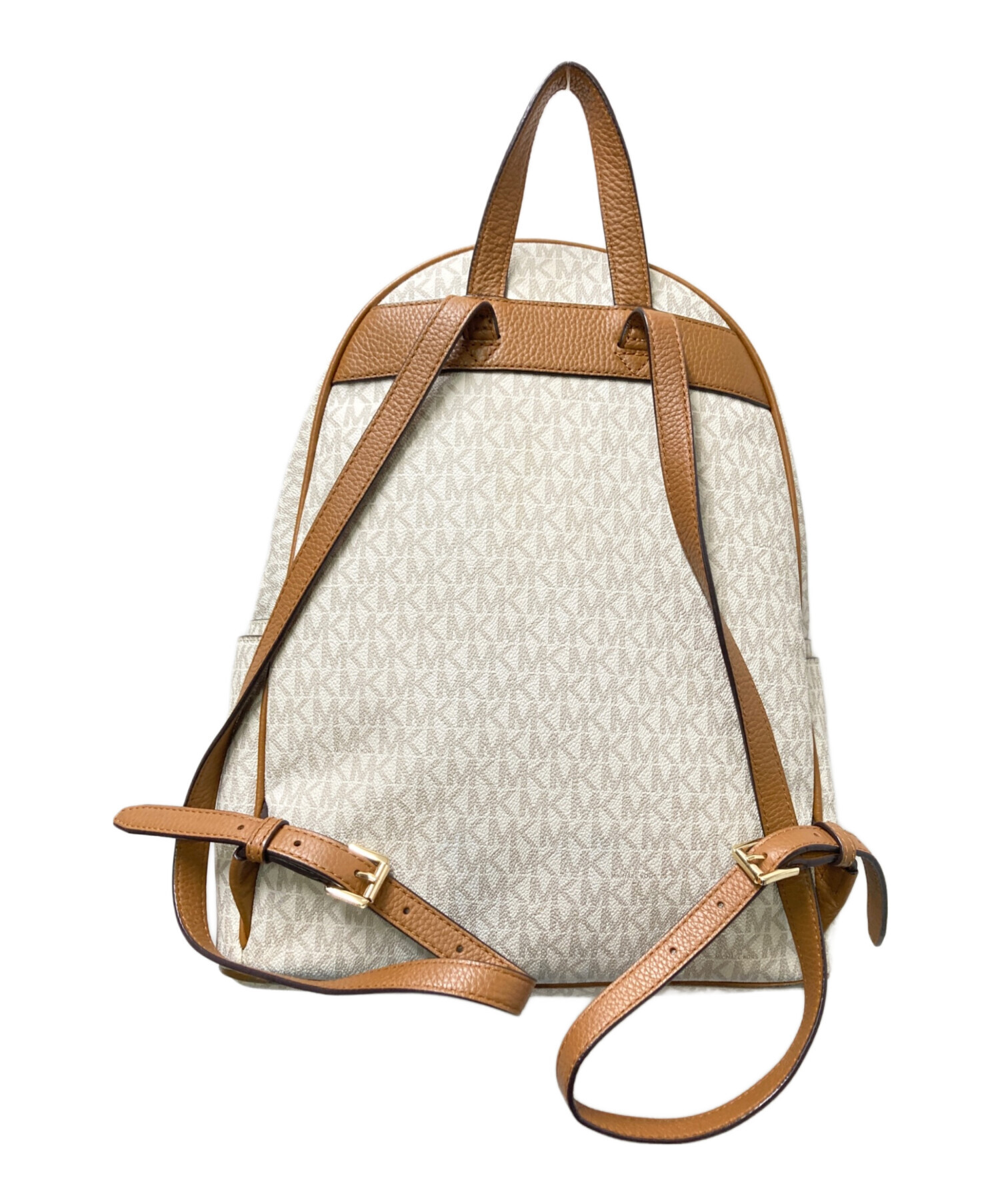 中古・古着通販】MICHAEL KORS (マイケル・コース) リュック ベージュ 