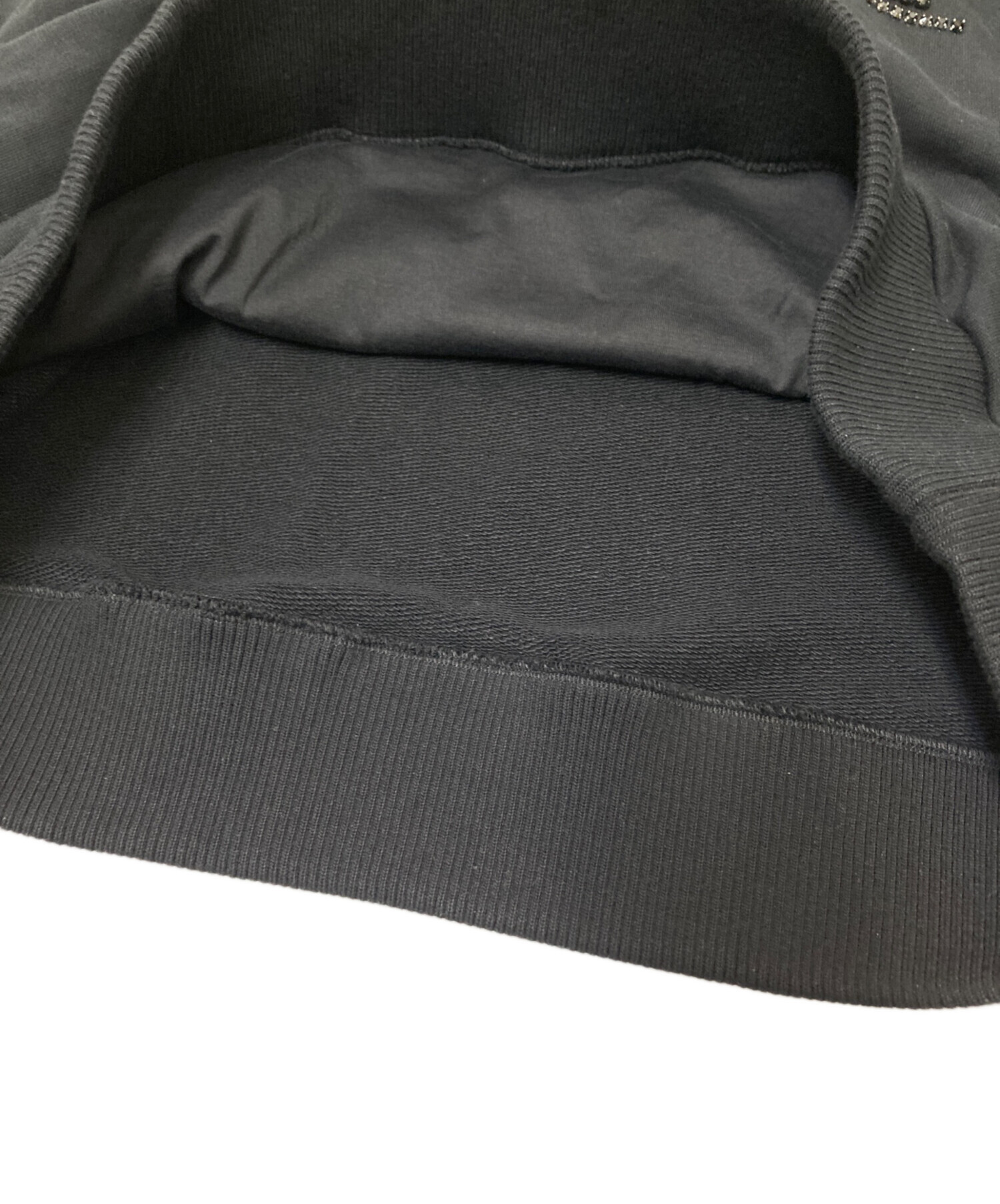 中古・古着通販】BALMAIN (バルマン) デコラティブ スウェットパーカー