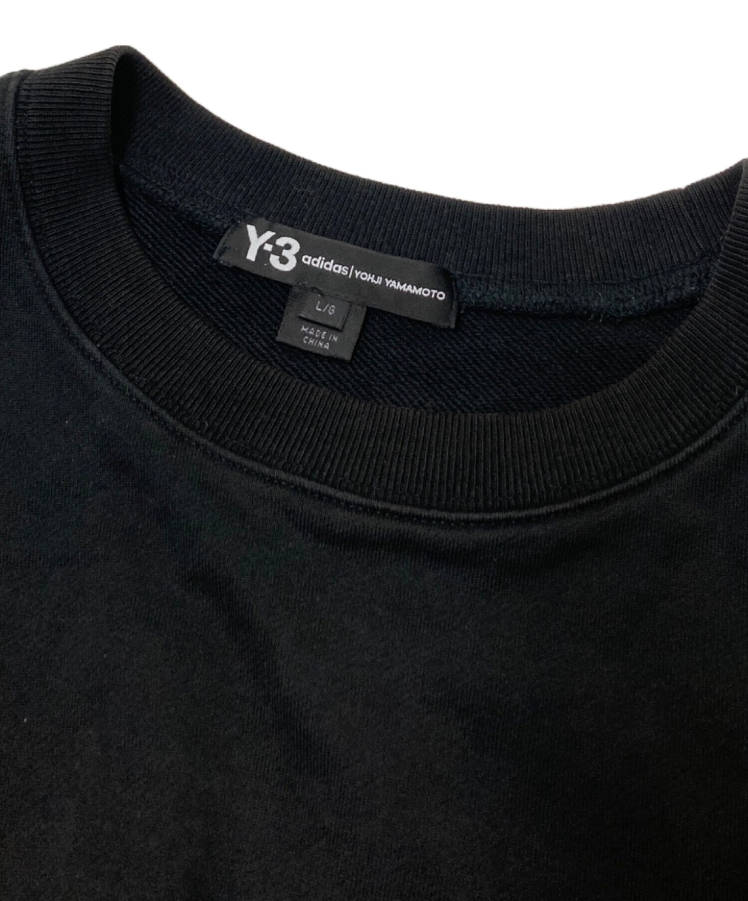中古・古着通販】Y-3 (ワイスリー) バックロゴスウェット ブラック 
