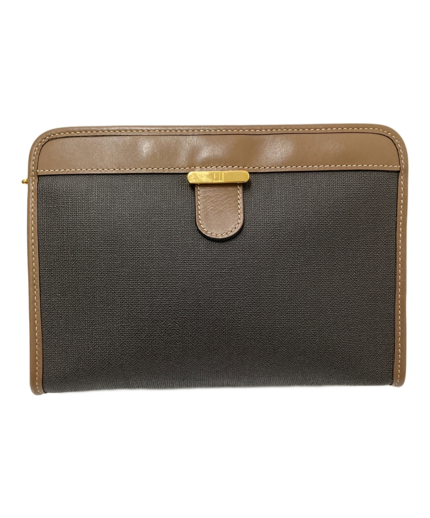 中古・古着通販】dunhill (ダンヒル) ビジネスバッグ ブラウン サイズ 