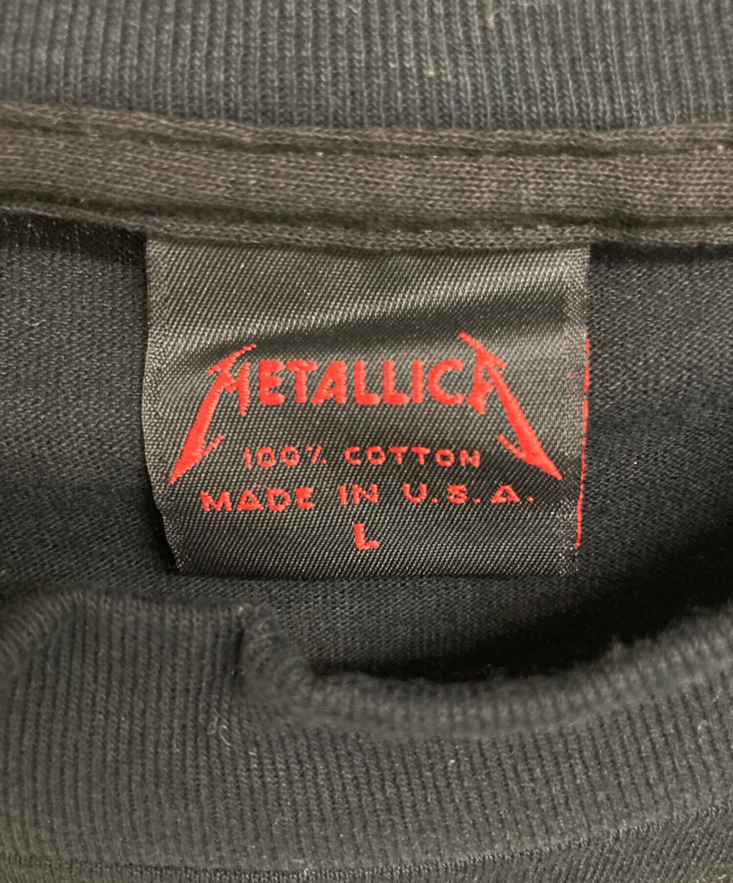 中古・古着通販】METALLICA (メタリカ) Enter sandman/90'SバンドT