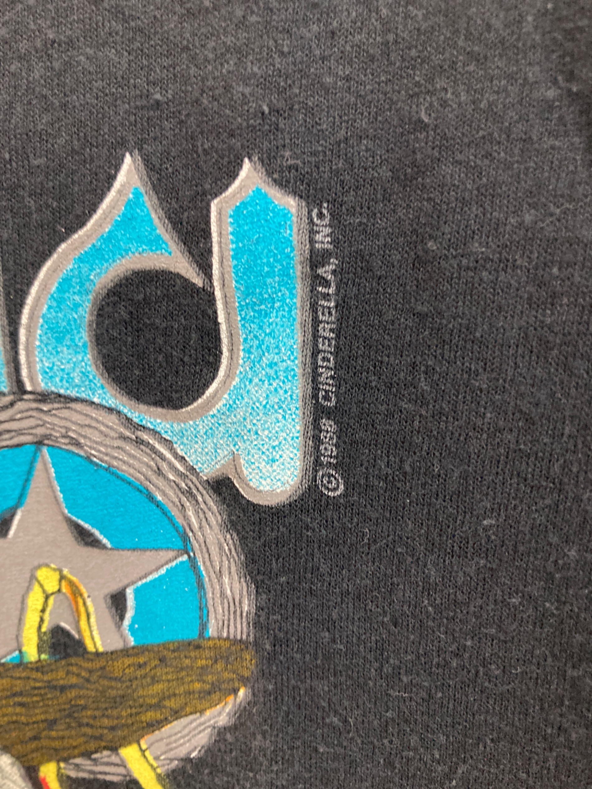 中古・古着通販】HUGGER (ハガー) 80sヴィンテージTシャツ ブラック 