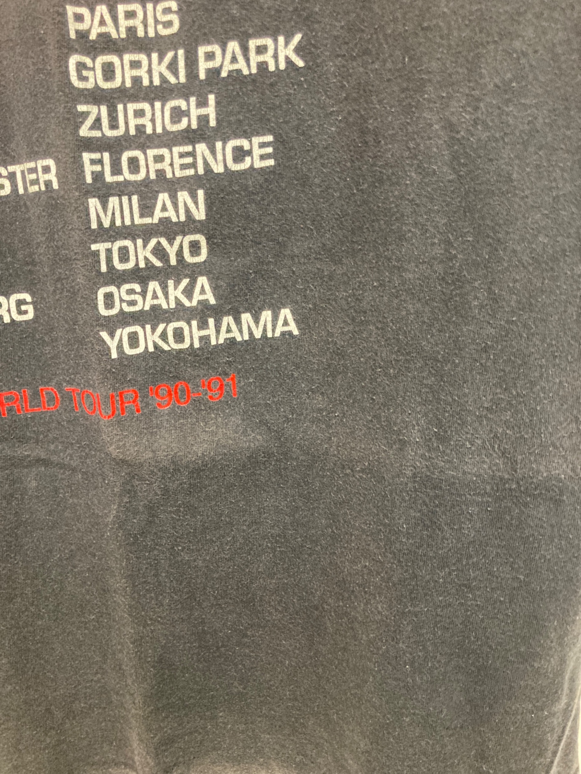 中古・古着通販】SoF Tee (ソフ ティー) 90sバンドTシャツ ブラック