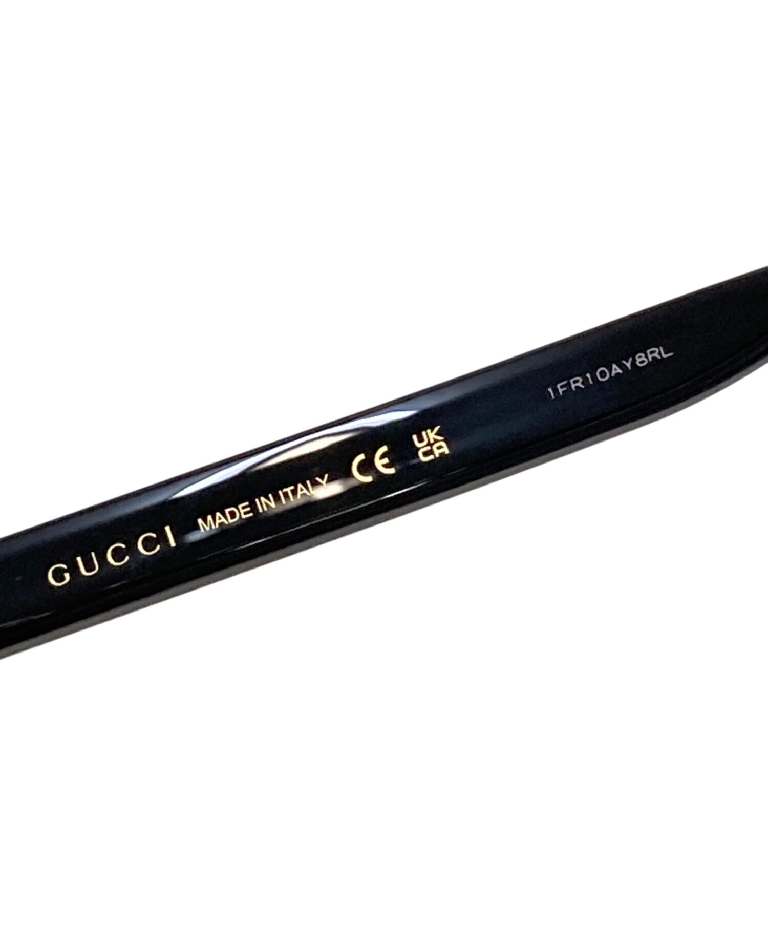 中古・古着通販】GUCCI (グッチ) 眼鏡 ブラック サイズ:56□18-145