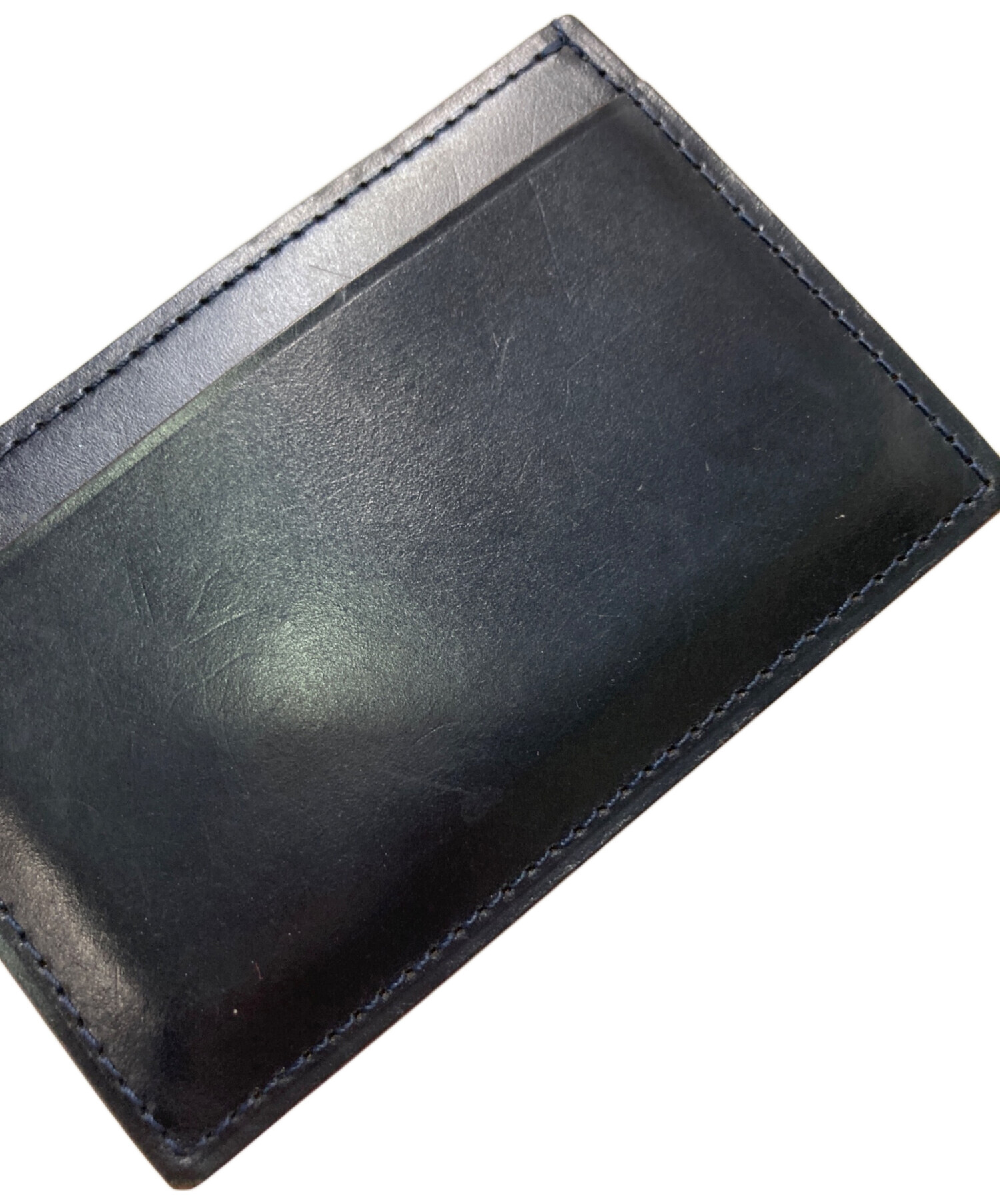 美品！GANZO ガンゾー コードバン ケース　ブラック 中古・古着通販】GANZO (ガンゾ) CORDOVAN (コードバン) 単パスケース