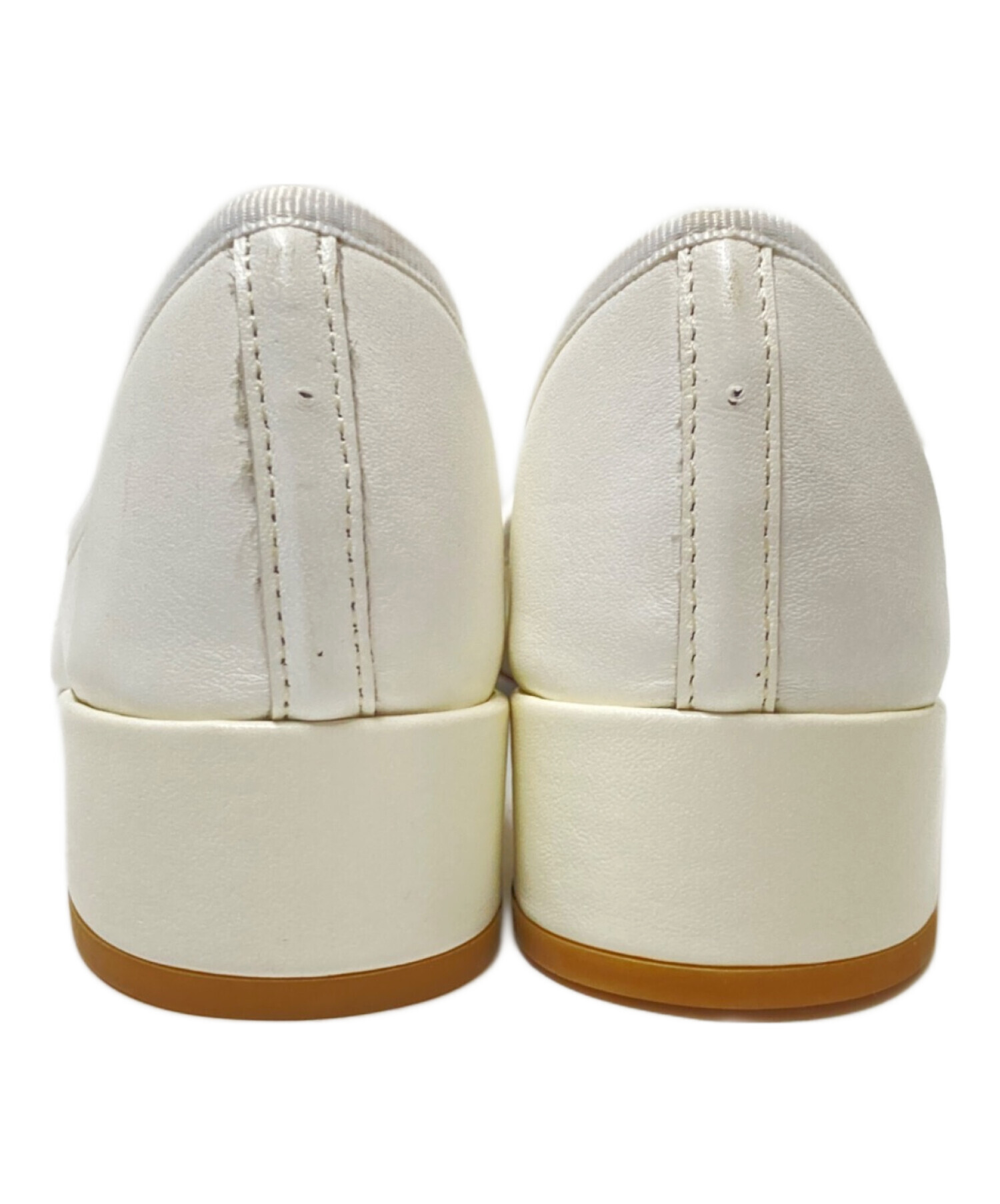 極美品　レペット　カミーユ　ホワイト　白　repetto　バレエ 中古・古着通販】repetto (レペット) カミーユバレエシューズ ホワイト