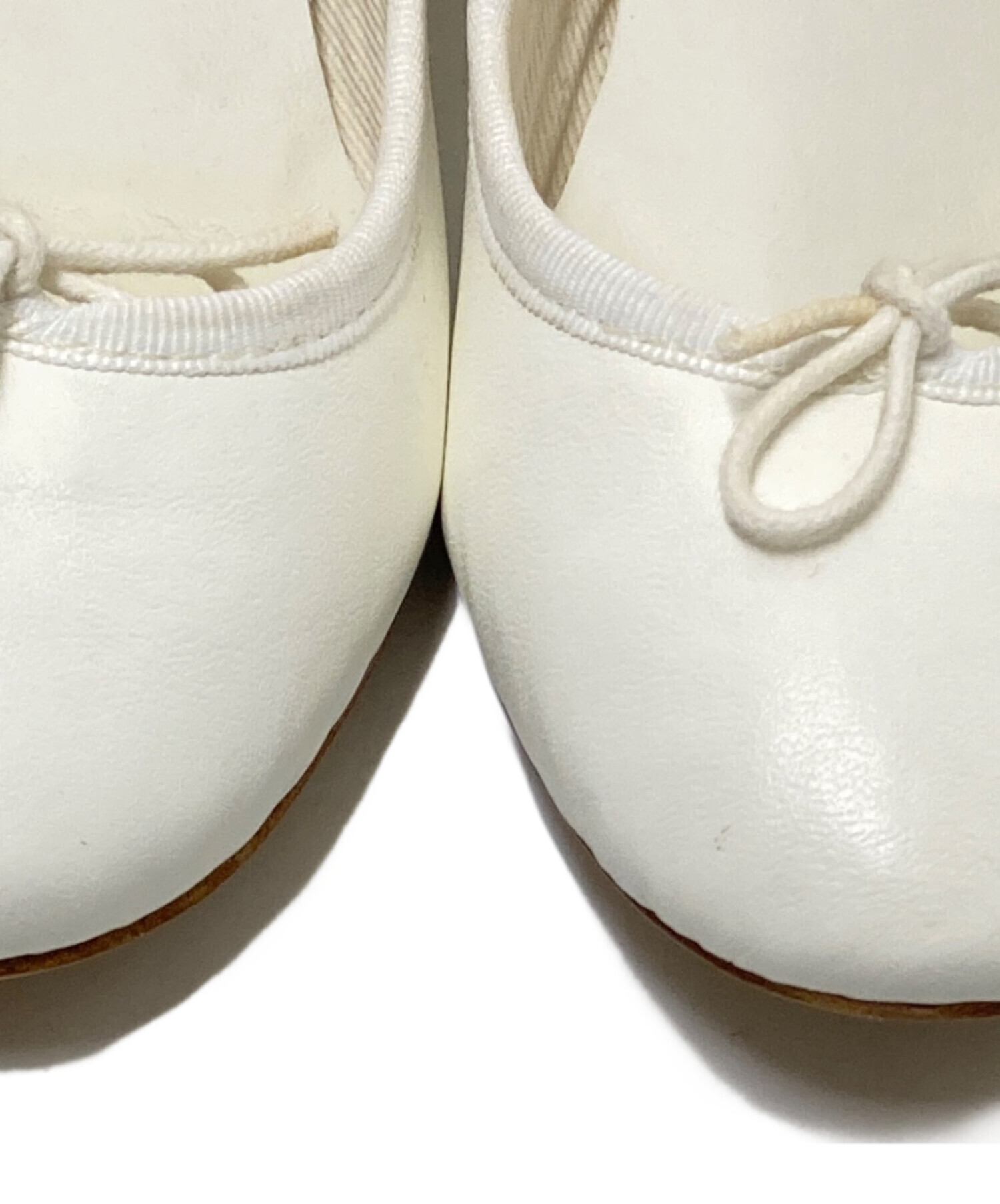極美品　レペット　カミーユ　ホワイト　白　repetto　バレエ 中古・古着通販】repetto (レペット) カミーユバレエシューズ ホワイト
