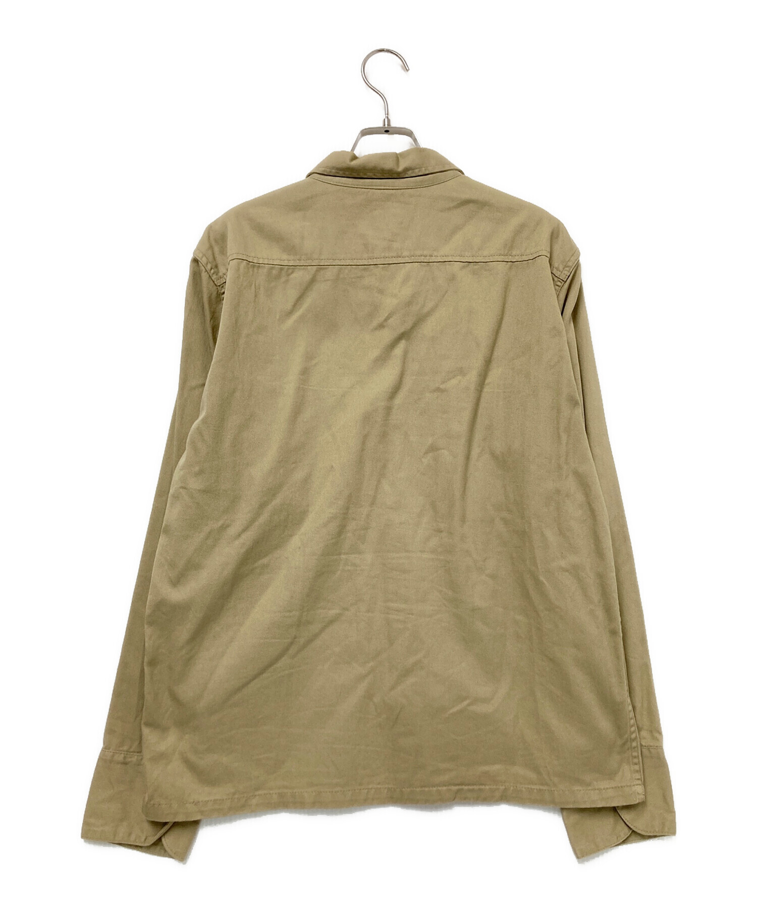 Tenderloin テンダーロイン ベージュ・カモフラージュ 新品タグ付き 中古・古着通販】TENDERLOIN (テンダーロイン) 刺繍ロゴワークシャツ
