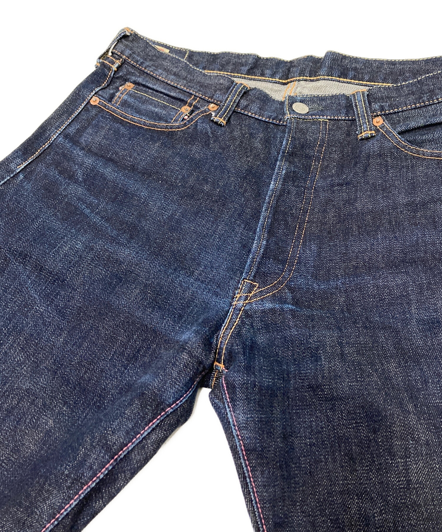 中古・古着通販】MOMOTARO JEANS (桃太郎ジーンズ) 出陣 ストライプ
