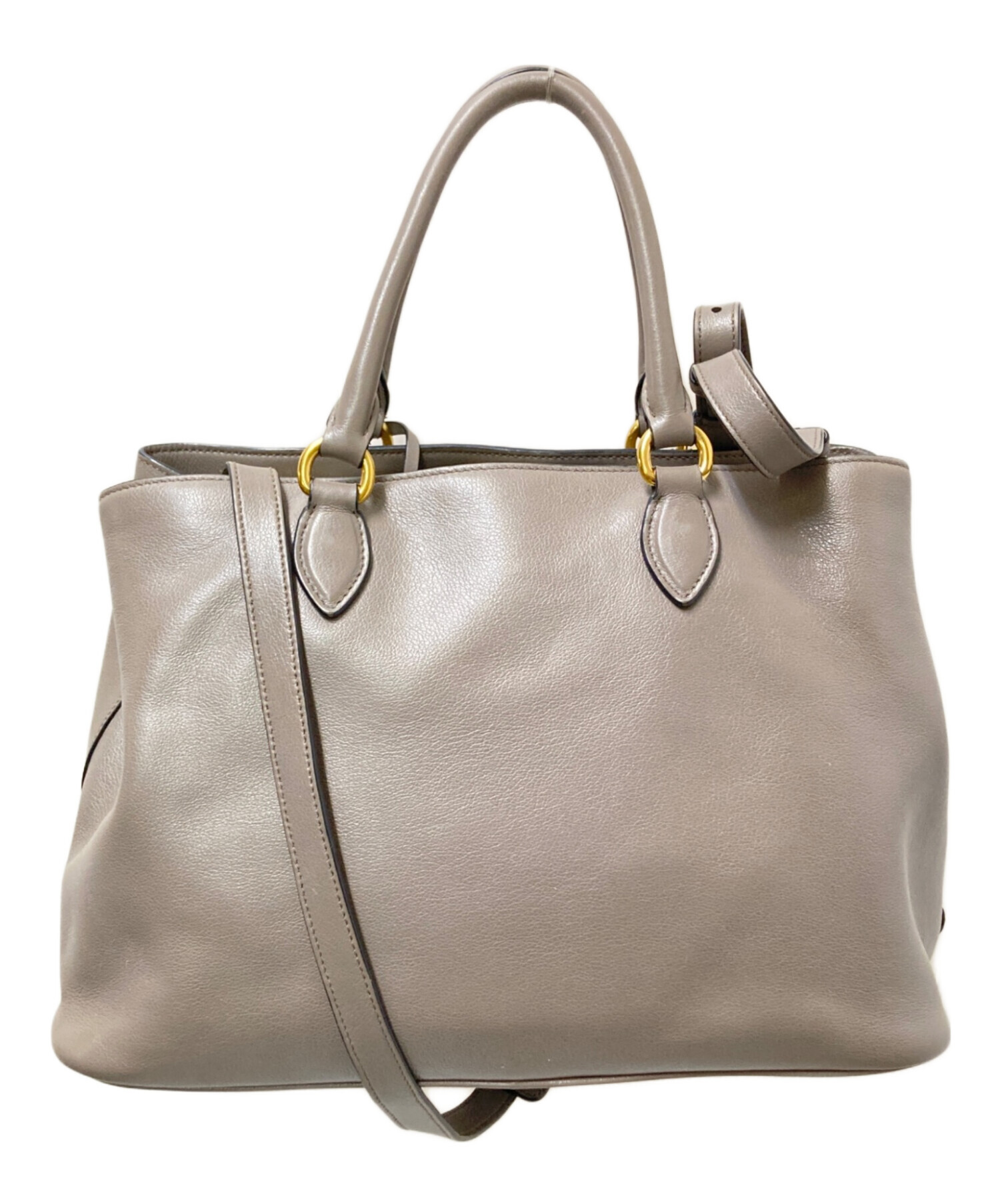 中古・古着通販】PRADA (プラダ) BORSA A MANO カーフレザートート