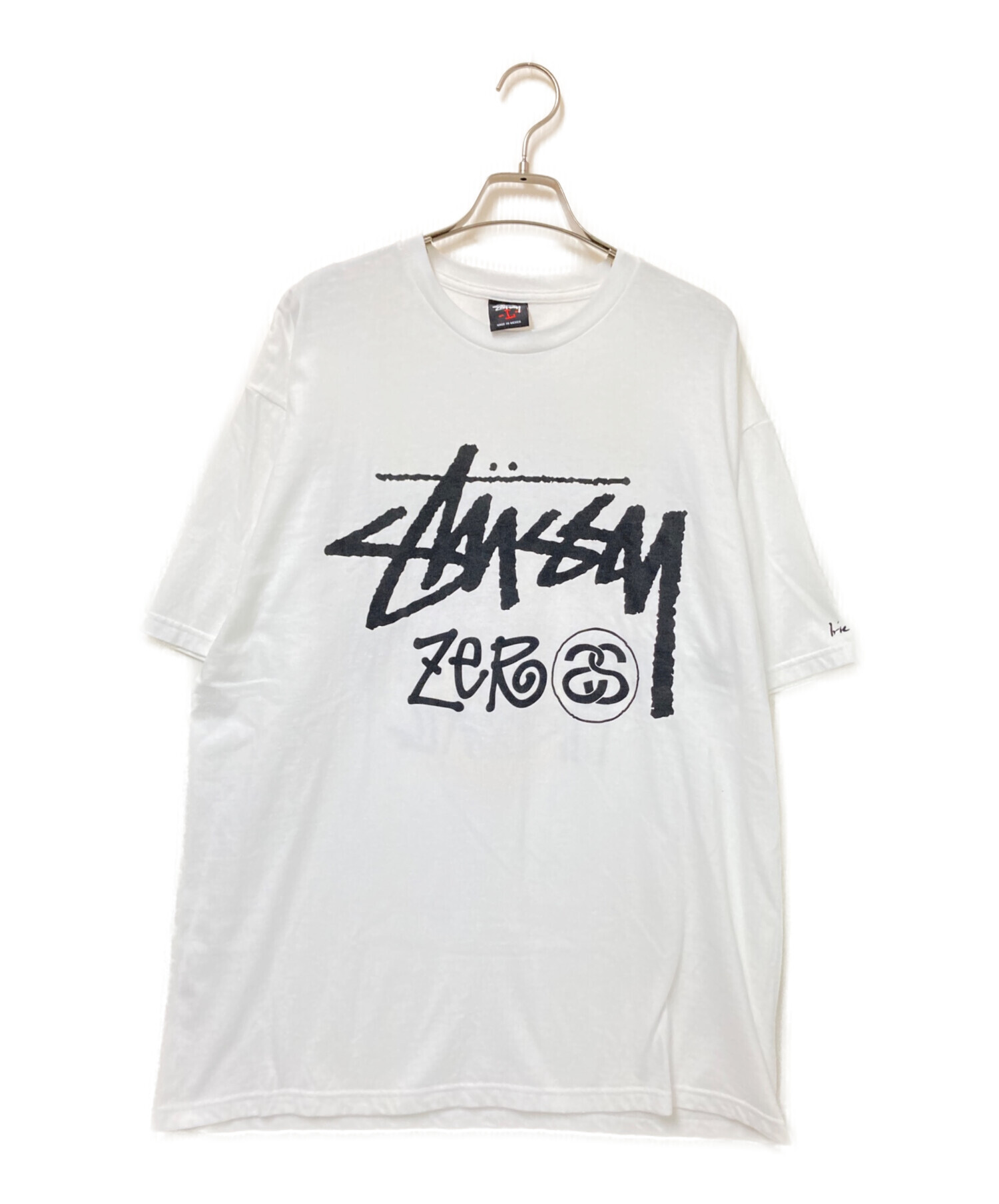 新品未使用　Stussy グラフィックTシャツ Lサイズ ホワイト 中古・古着通販】stussy (ステューシー) プリントTシャツ ホワイト