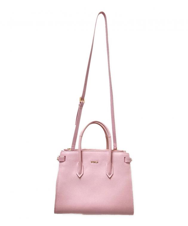 中古・古着通販】FURLA (フルラ) 2WAYショルダーバッグ ピンク サイズ