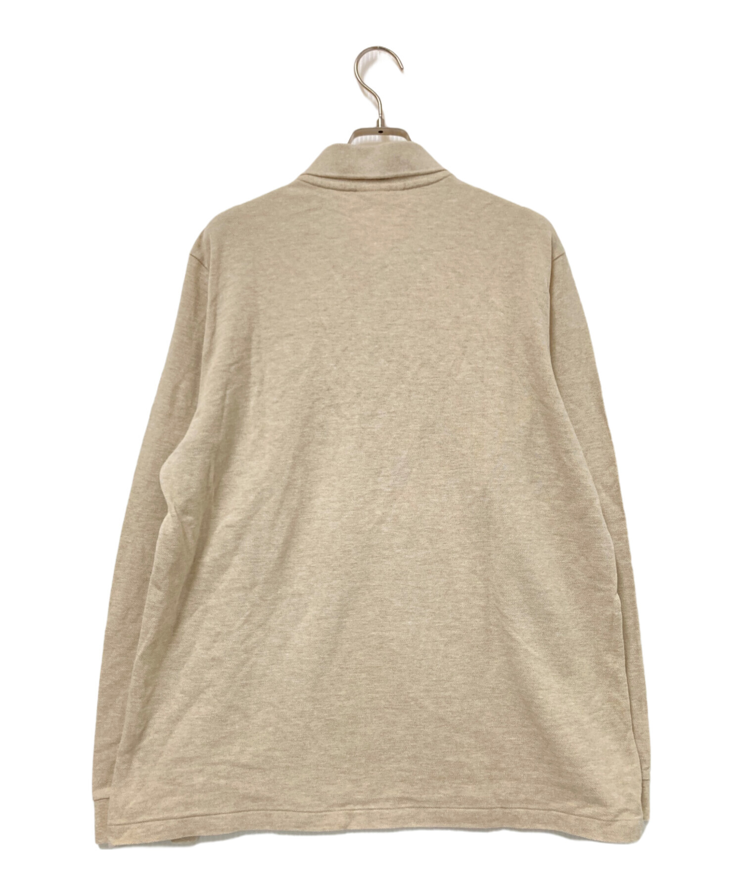 中古・古着通販】LACOSTE (ラコステ) ポロシャツ ベージュ サイズ:US:M